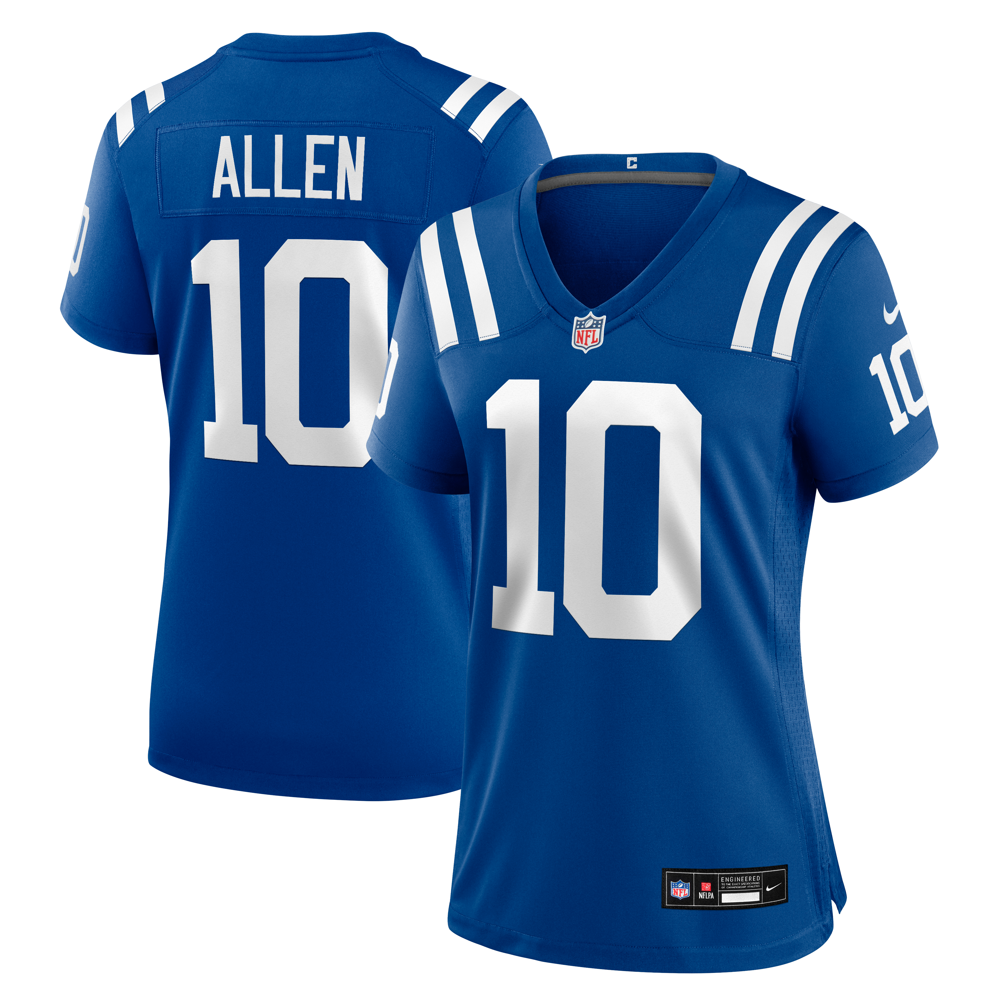 Maillot de match Nike Keenan Allen Royal Indianapolis Colts pour femmes