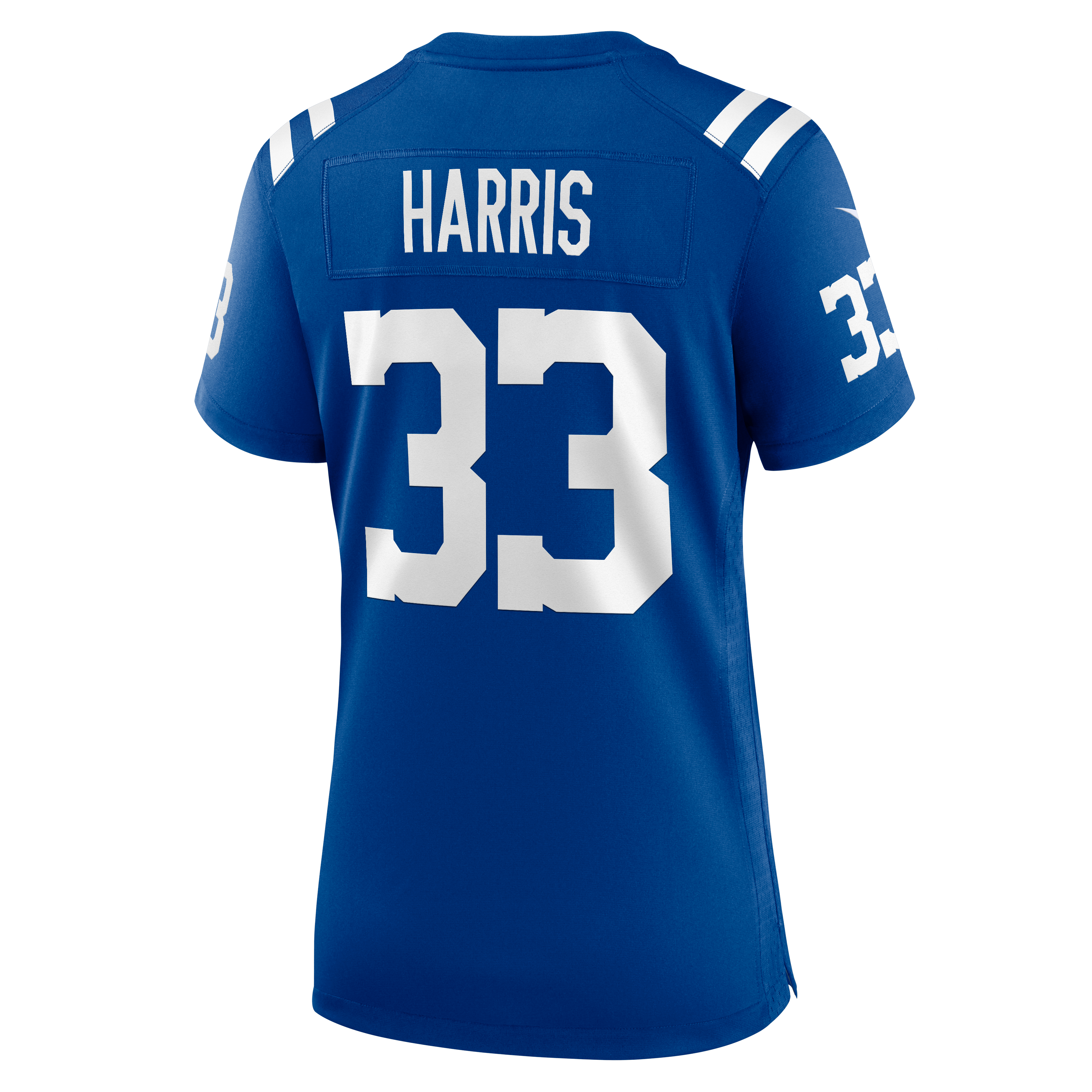 Maillot de match Nike Kenneth Harris Royal Indianapolis Colts pour femmes