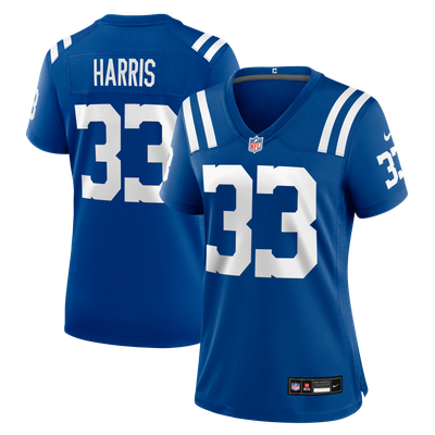Kenneth Harris Indianapolis Colts Nike Women's Team Game Jersey - Royal