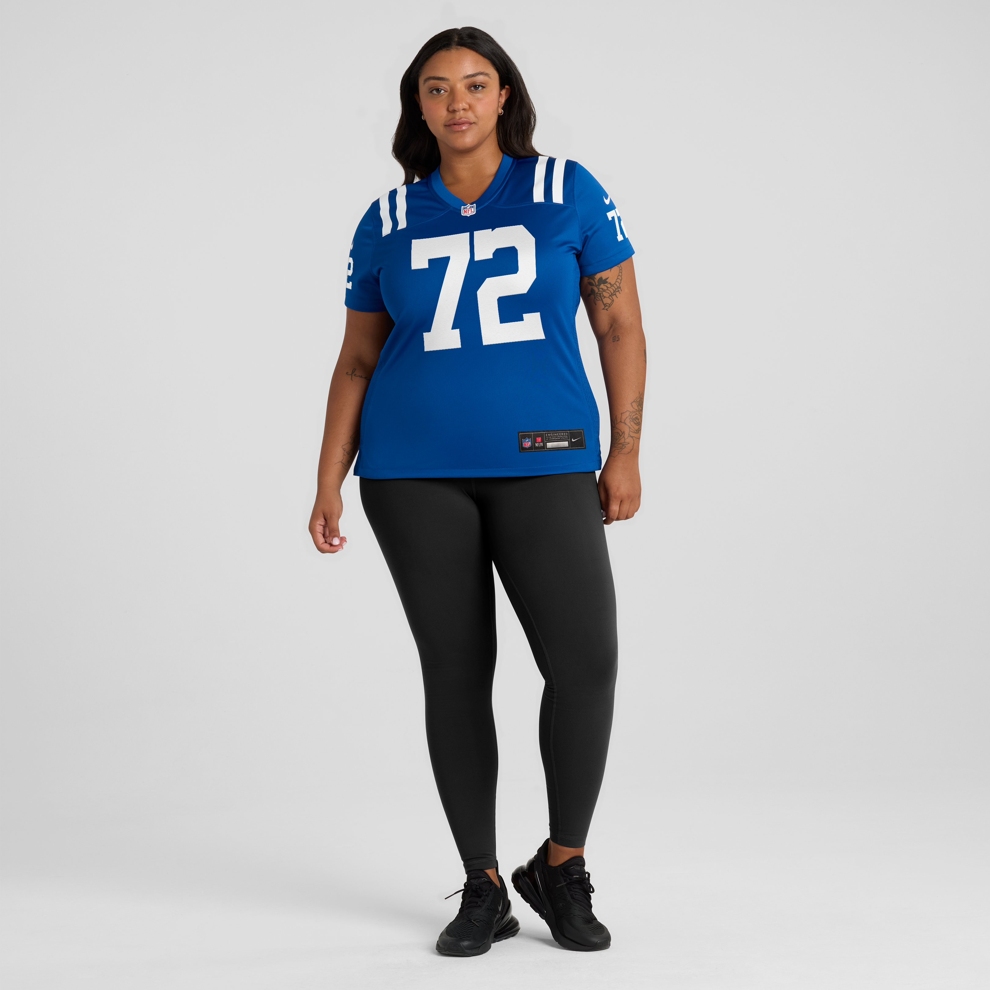 Women's Nike Micheal Clemons Royal Indianapolis Colts Team Game Jersey
