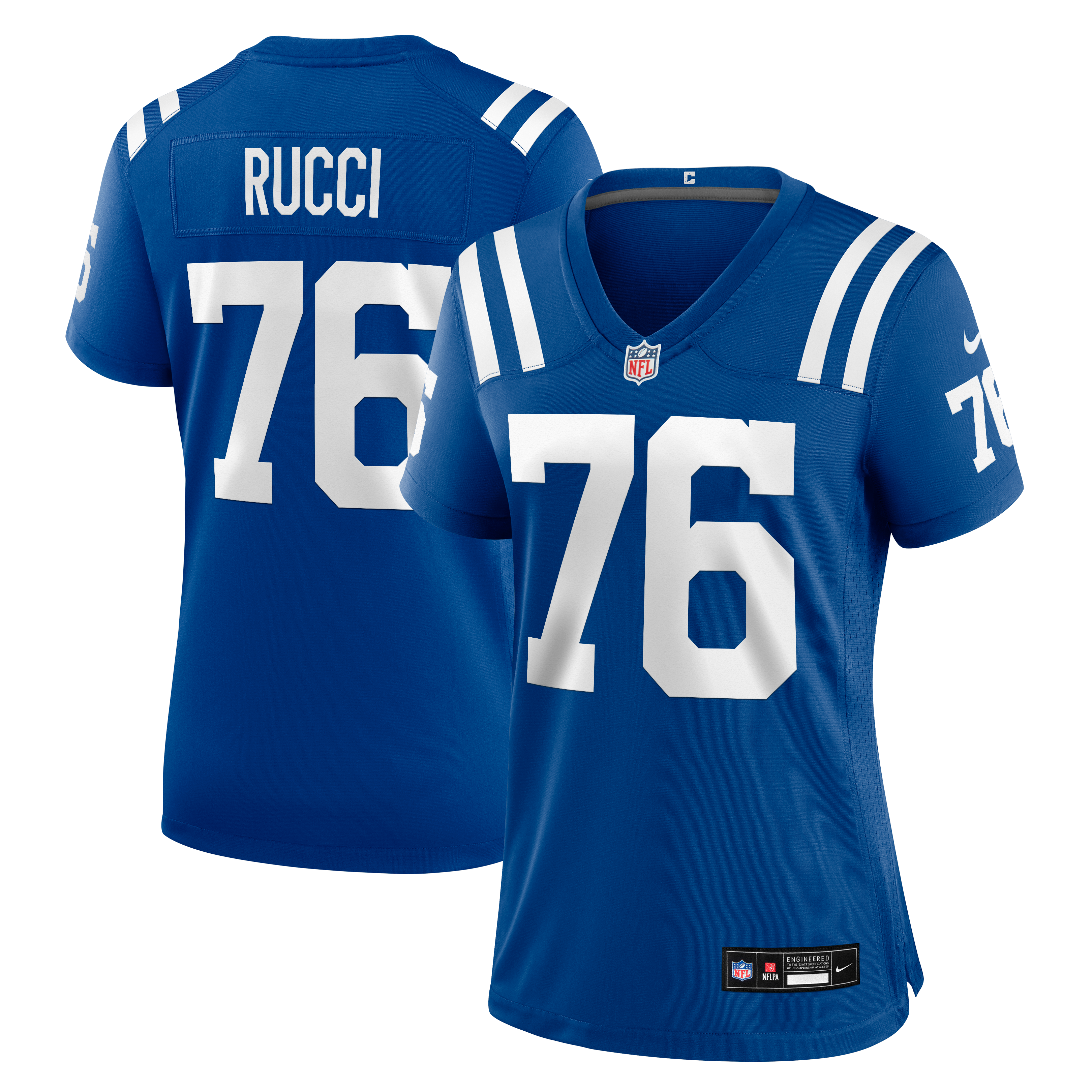 Women's Nike Nolan Rucci Royal Indianapolis Colts Team Game Jersey