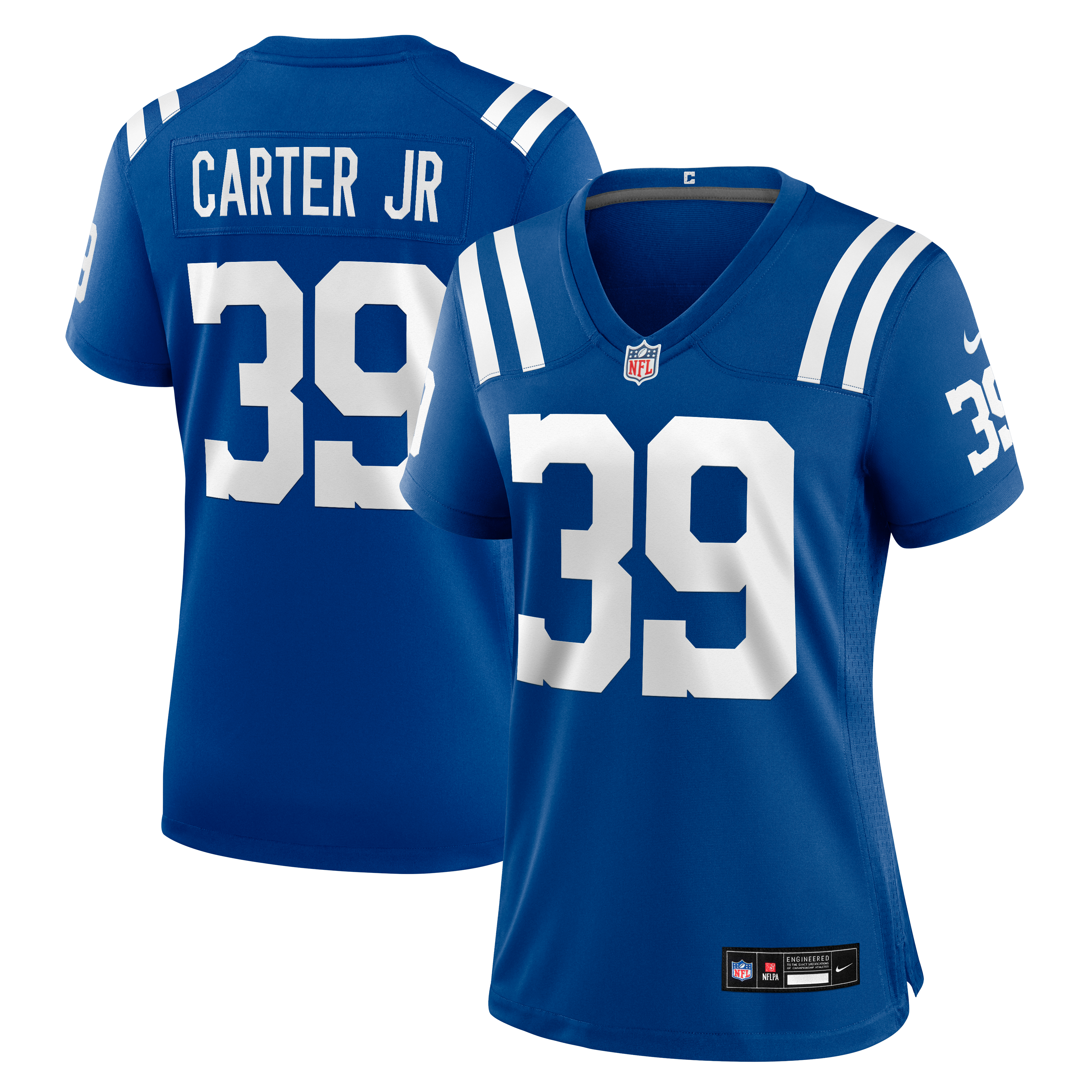 Women's Nike Rob Carter Jr. Royal Indianapolis Colts Team Game Jersey