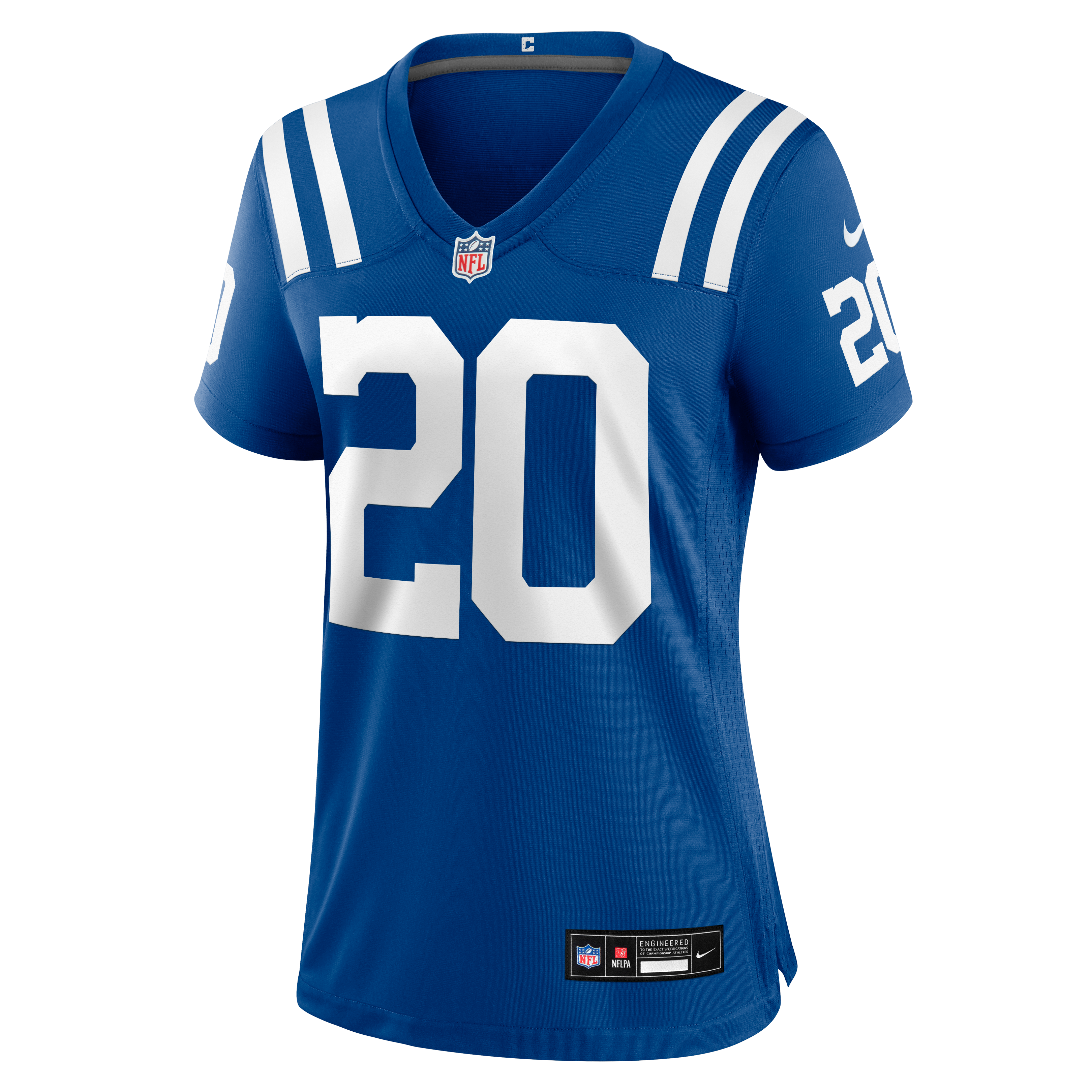 Maillot de match Nike Seth McGowan Royal Indianapolis Colts pour femmes