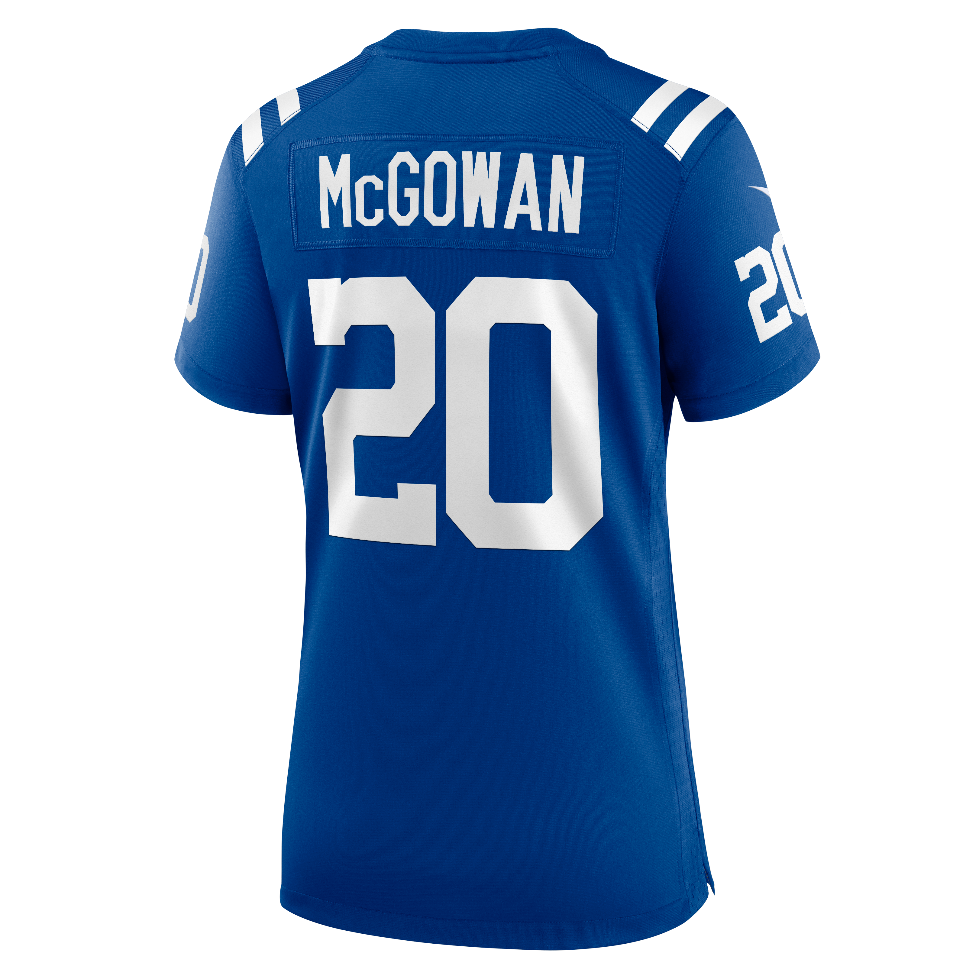 Maillot de match Nike Seth McGowan Royal Indianapolis Colts pour femmes