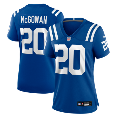 Seth McGowan Indianapolis Colts Nike Women's Team Game Jersey - Royal