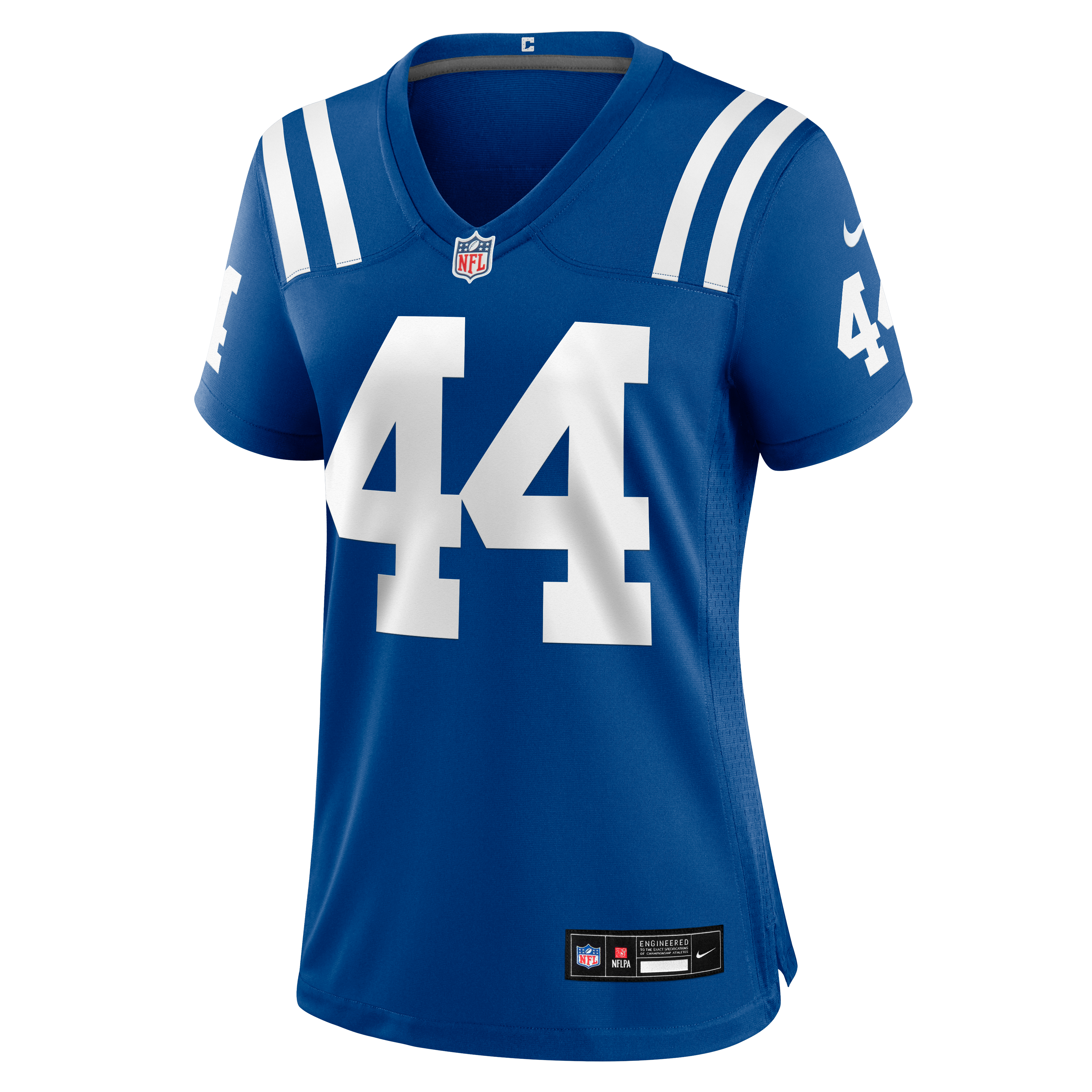 Maillot de match Nike Tahj Chambers Royal Indianapolis Colts pour femmes