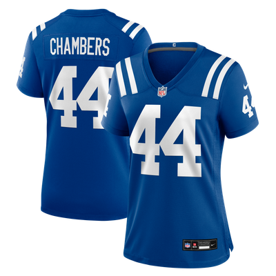 Tahj Chambers Indianapolis Colts Nike Women's Team Game Jersey - Royal
