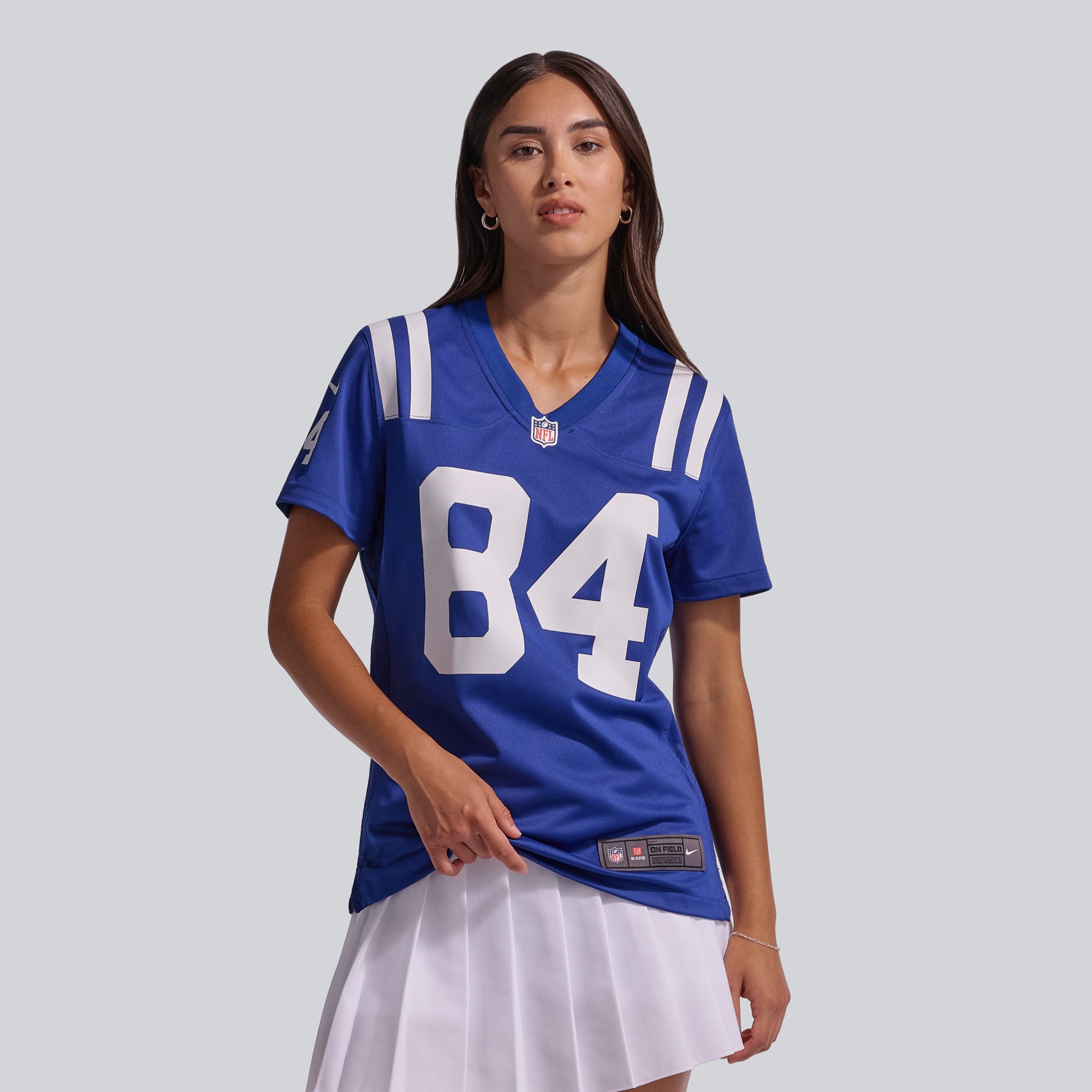 Maillot Nike Tyler Warren Royal pour femme des Indianapolis Colts