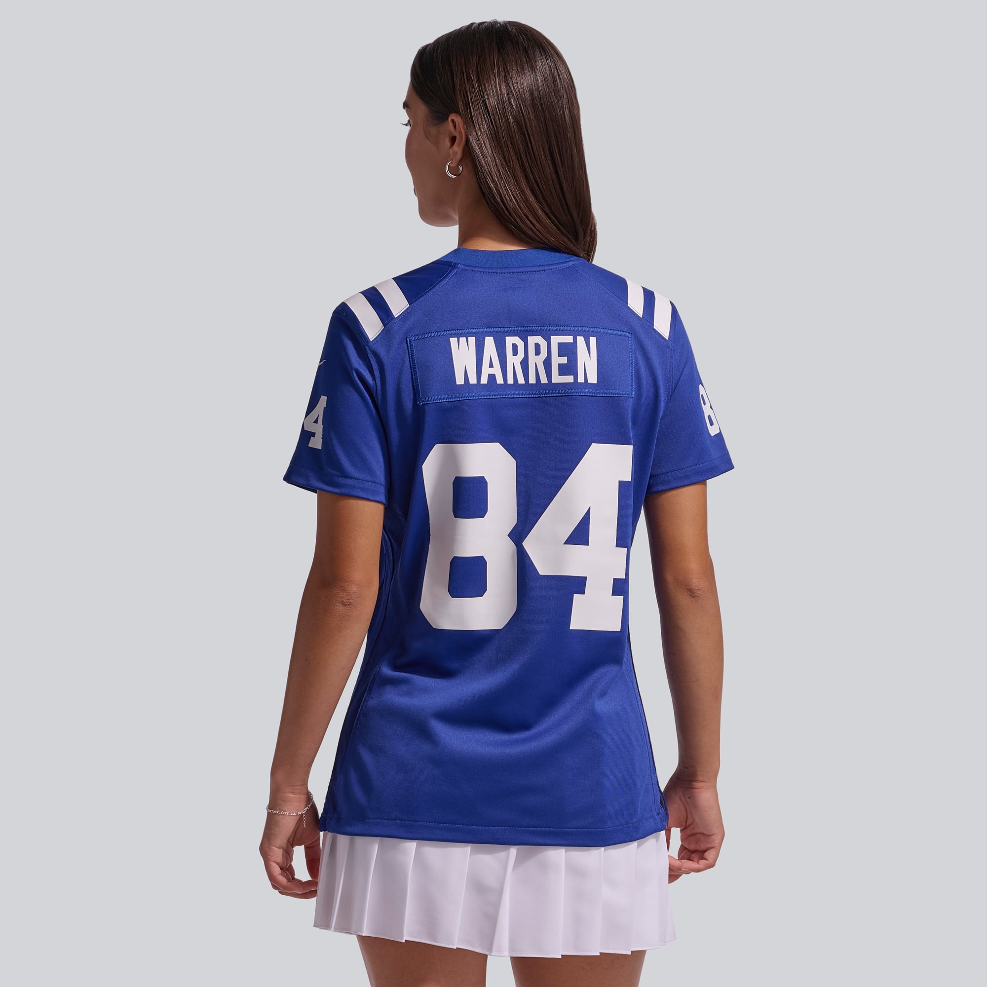 Maillot Nike Tyler Warren Royal pour femme des Indianapolis Colts