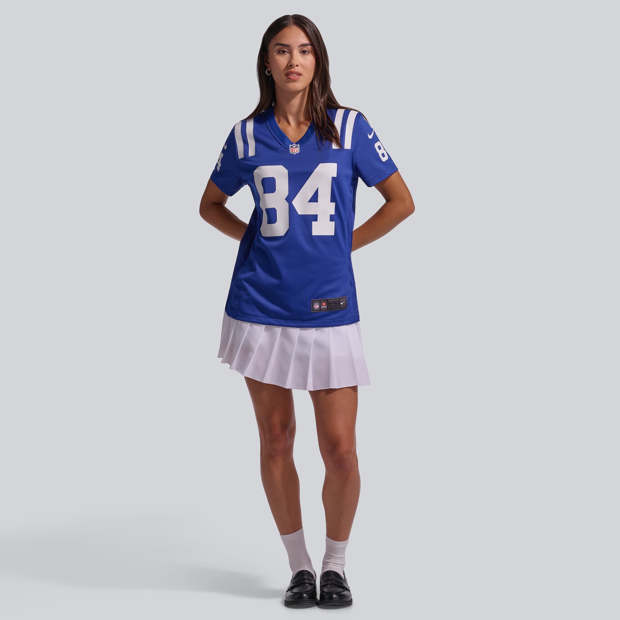 Maillot Nike Tyler Warren Royal pour femme des Indianapolis Colts