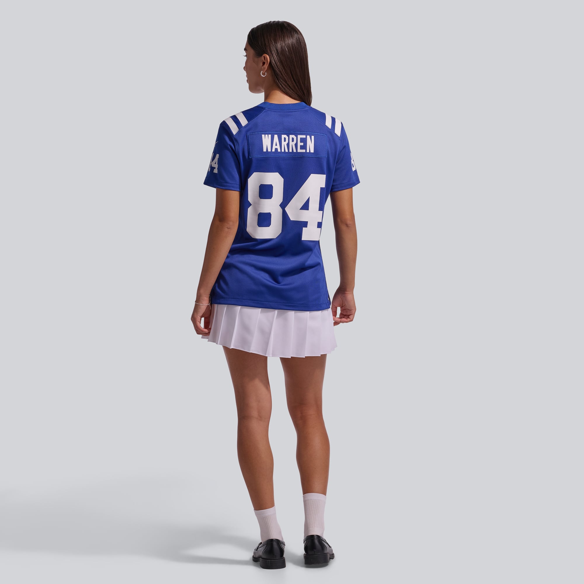 Maillot Nike Tyler Warren Royal pour femme des Indianapolis Colts