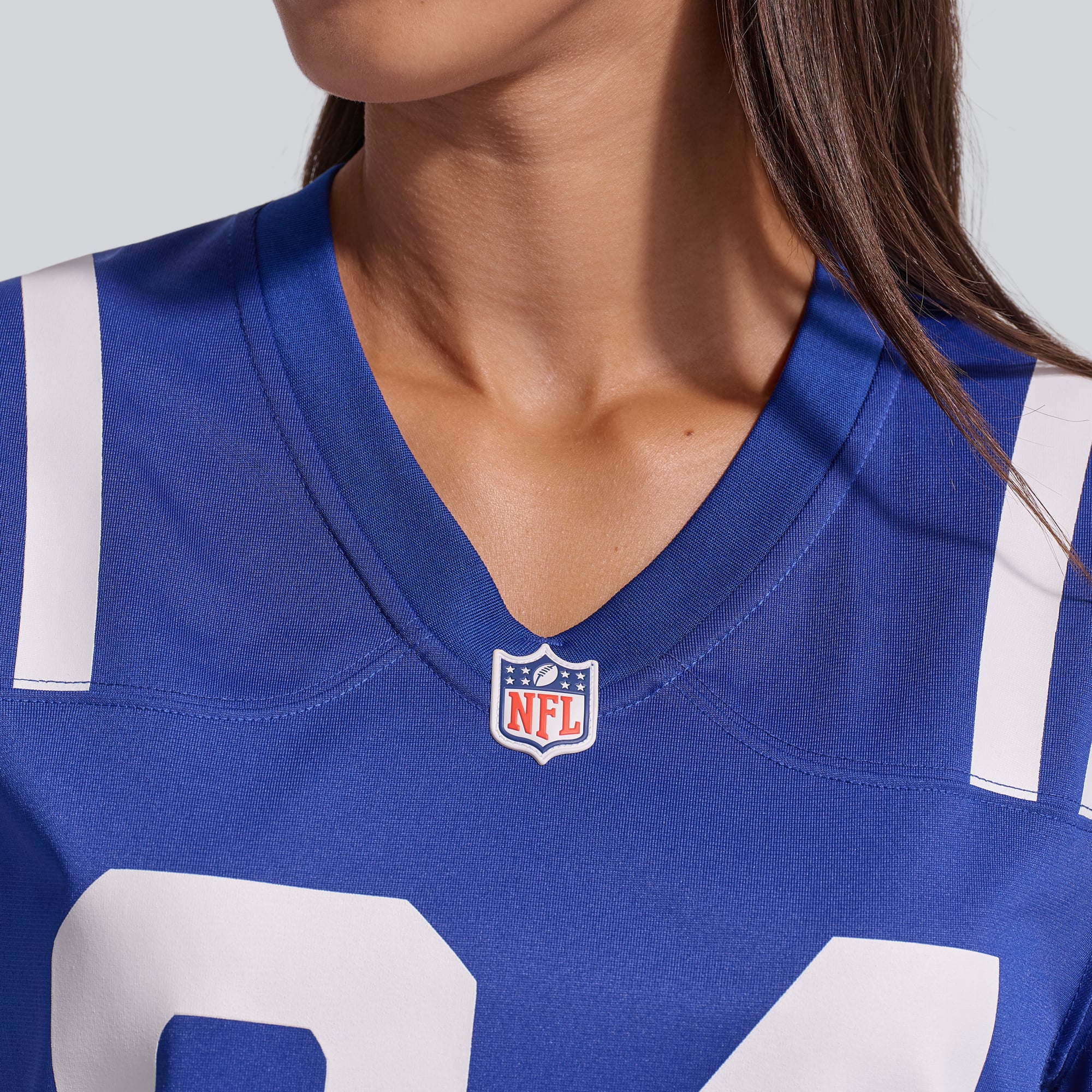 Maillot Nike Tyler Warren Royal pour femme des Indianapolis Colts