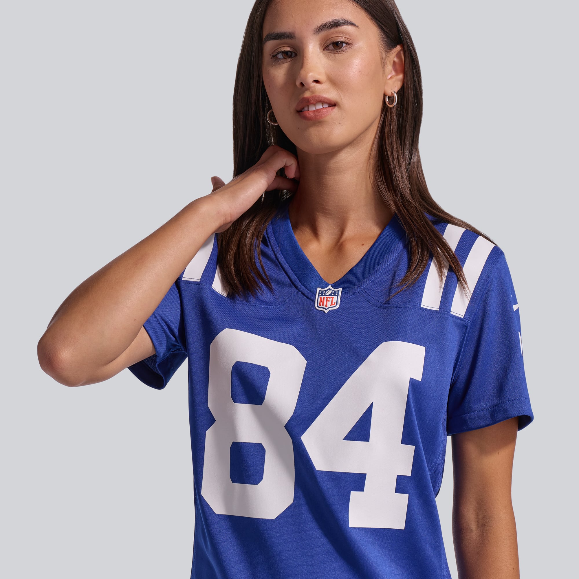 Maillot Nike Tyler Warren Royal pour femme des Indianapolis Colts
