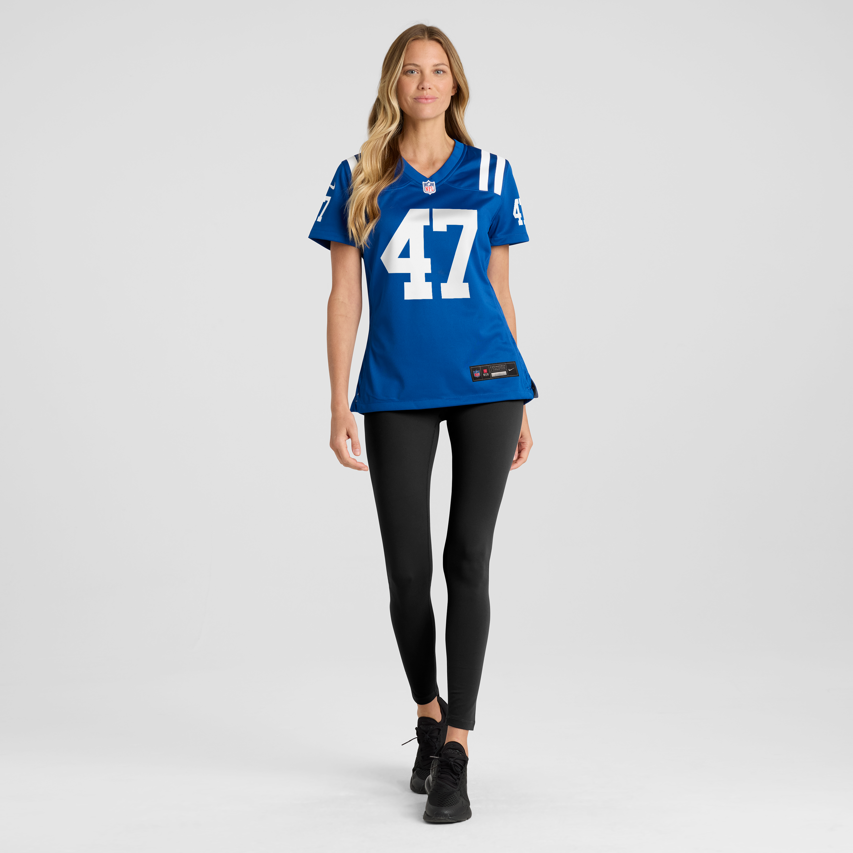 Women's Nike West Weeks Royal Indianapolis Colts Team Game Jersey