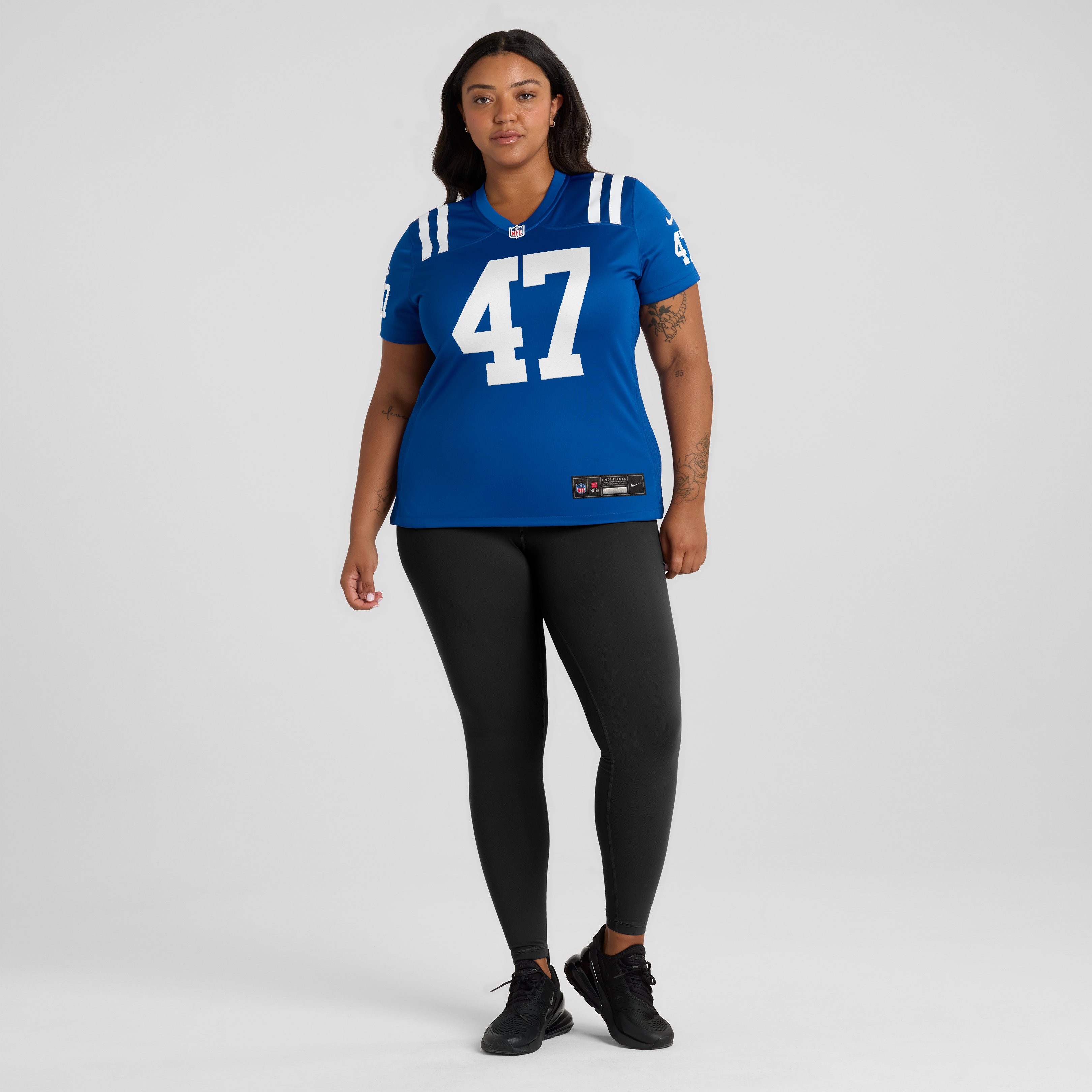 Women's Nike West Weeks Royal Indianapolis Colts Team Game Jersey