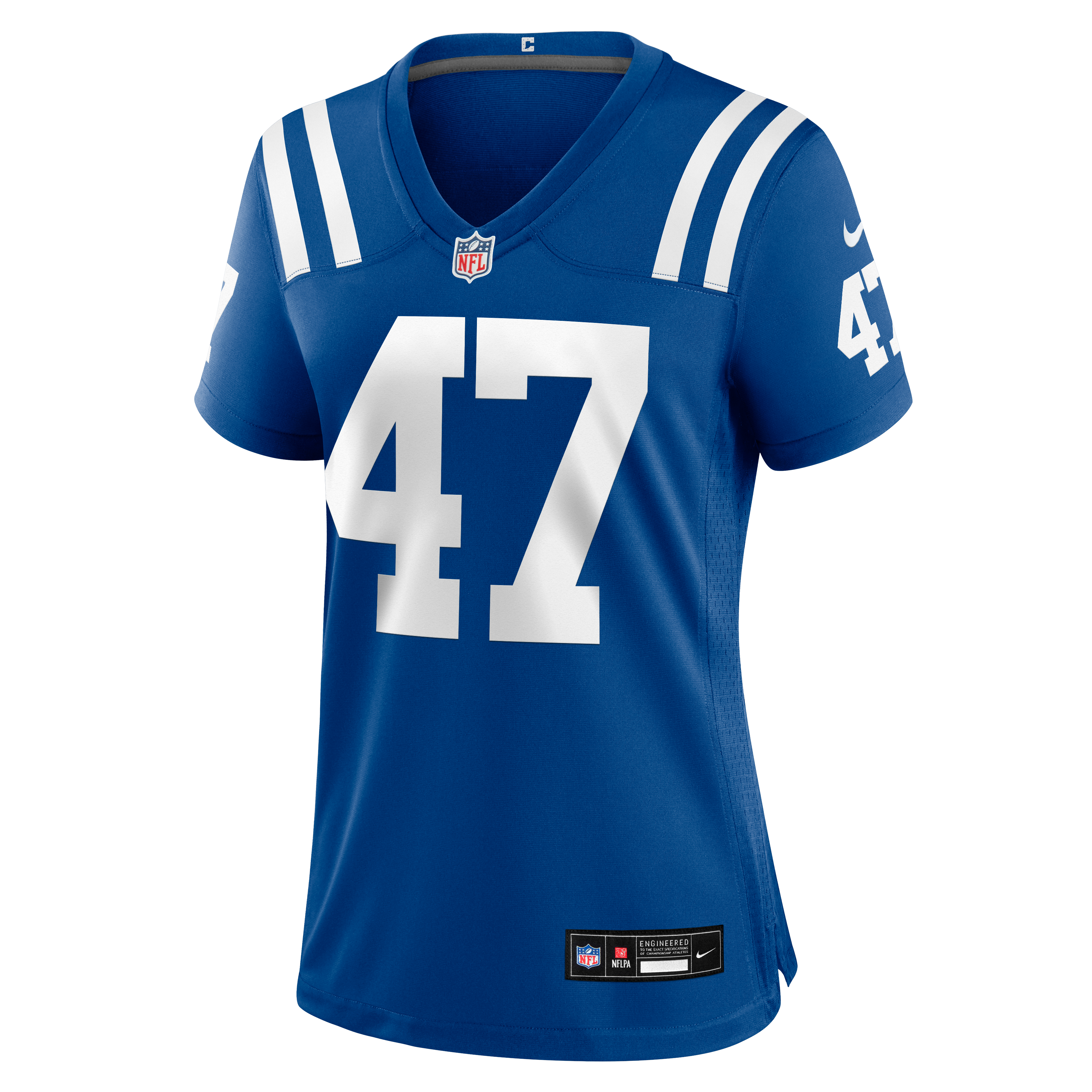 Women's Nike West Weeks Royal Indianapolis Colts Team Game Jersey