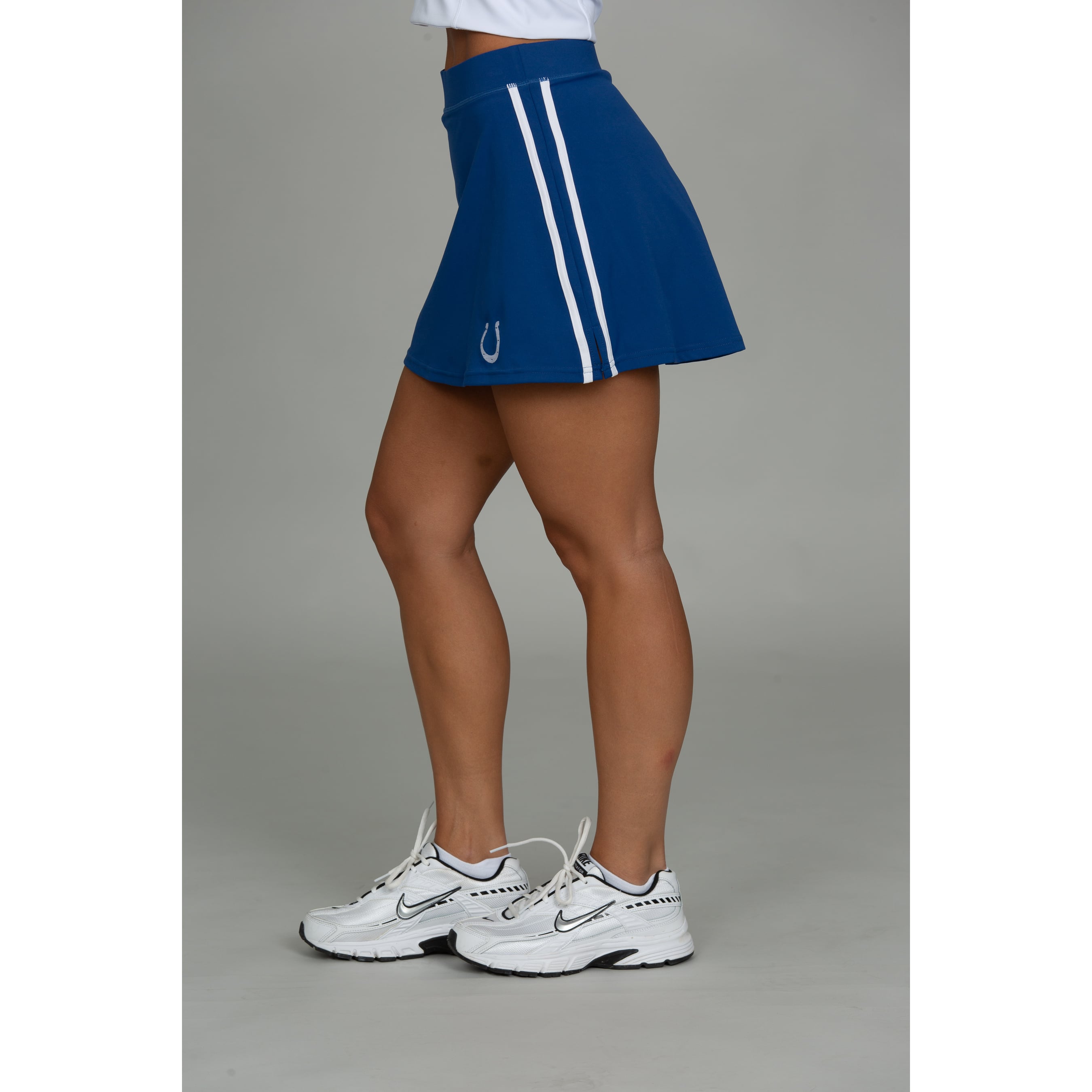 Jupe trapèze MotionCloud Royal Indianapolis Colts x Gold Hinge pour femme