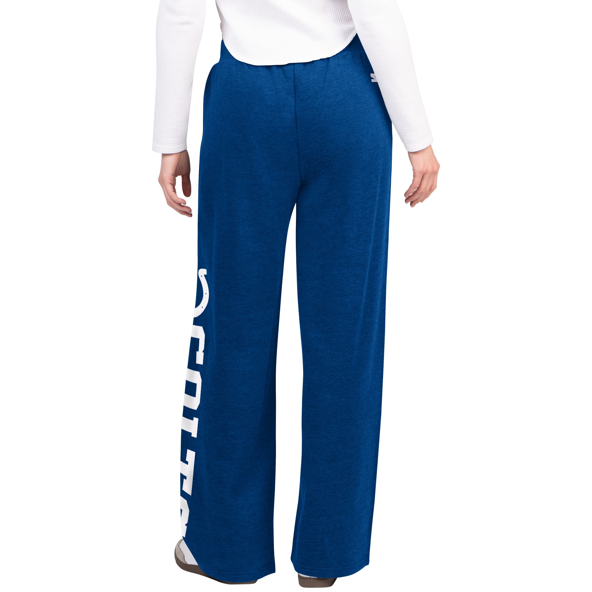 Pantalon de survêtement large pour femme Starter Royal Indianapolis Colts Field