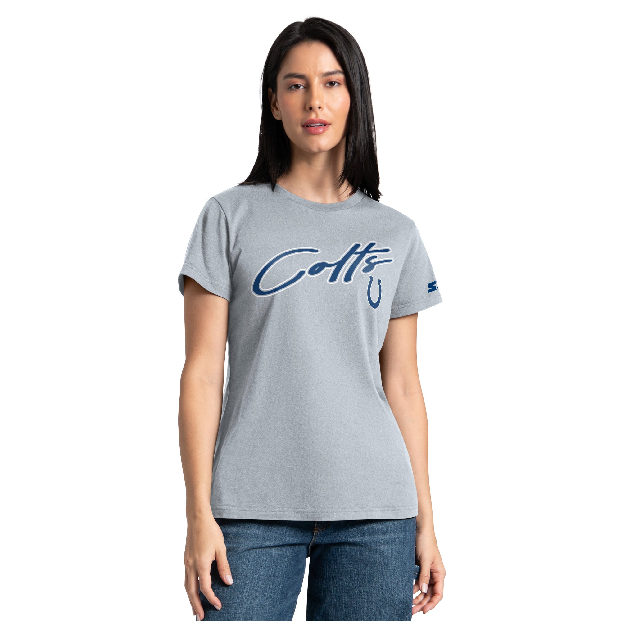 Pack de t-shirts Starter Royal/Blanc pour femmes, Indianapolis Colts