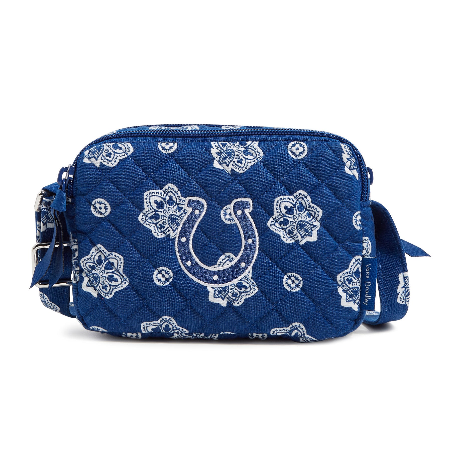 Sac bandoulière Vera Bradley Indianapolis Colts petit format pour femme
