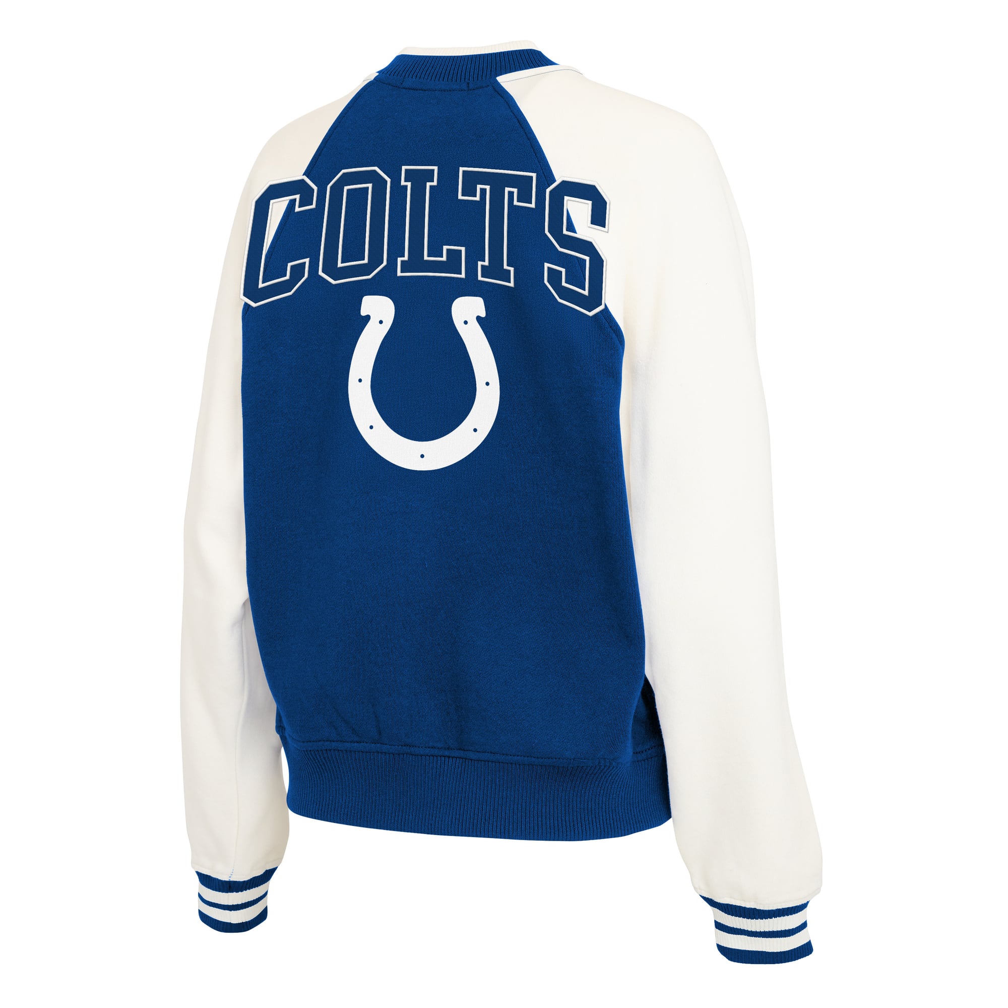 Veste universitaire polaire zippée pour femme WEAR by Erin Andrews Royal Indianapolis Colts