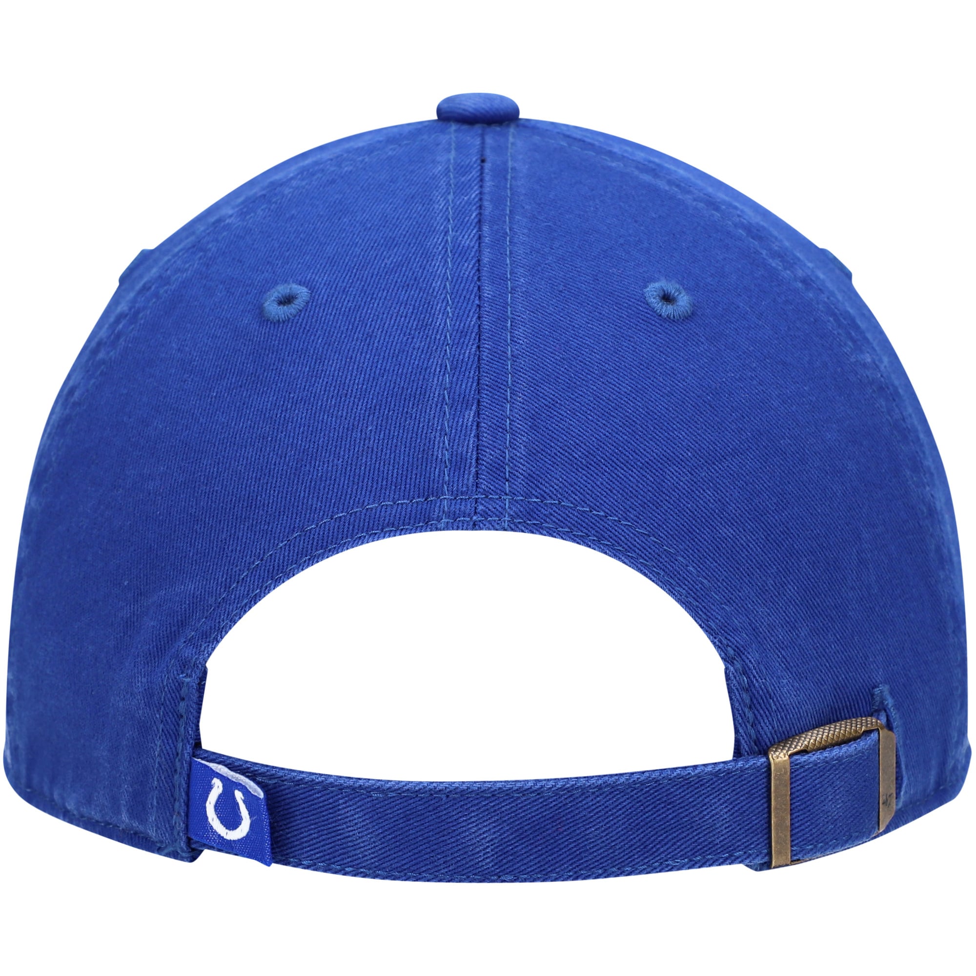 Youth '47 Royal Indianapolis Colts Logo Clean Up Adjustable Hat