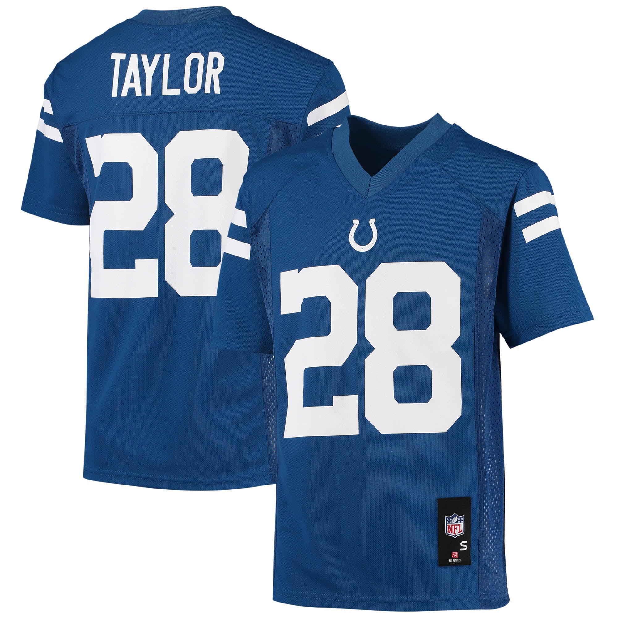 Maillot réplique pour enfant de Jonathan Taylor des Royal Indianapolis Colts