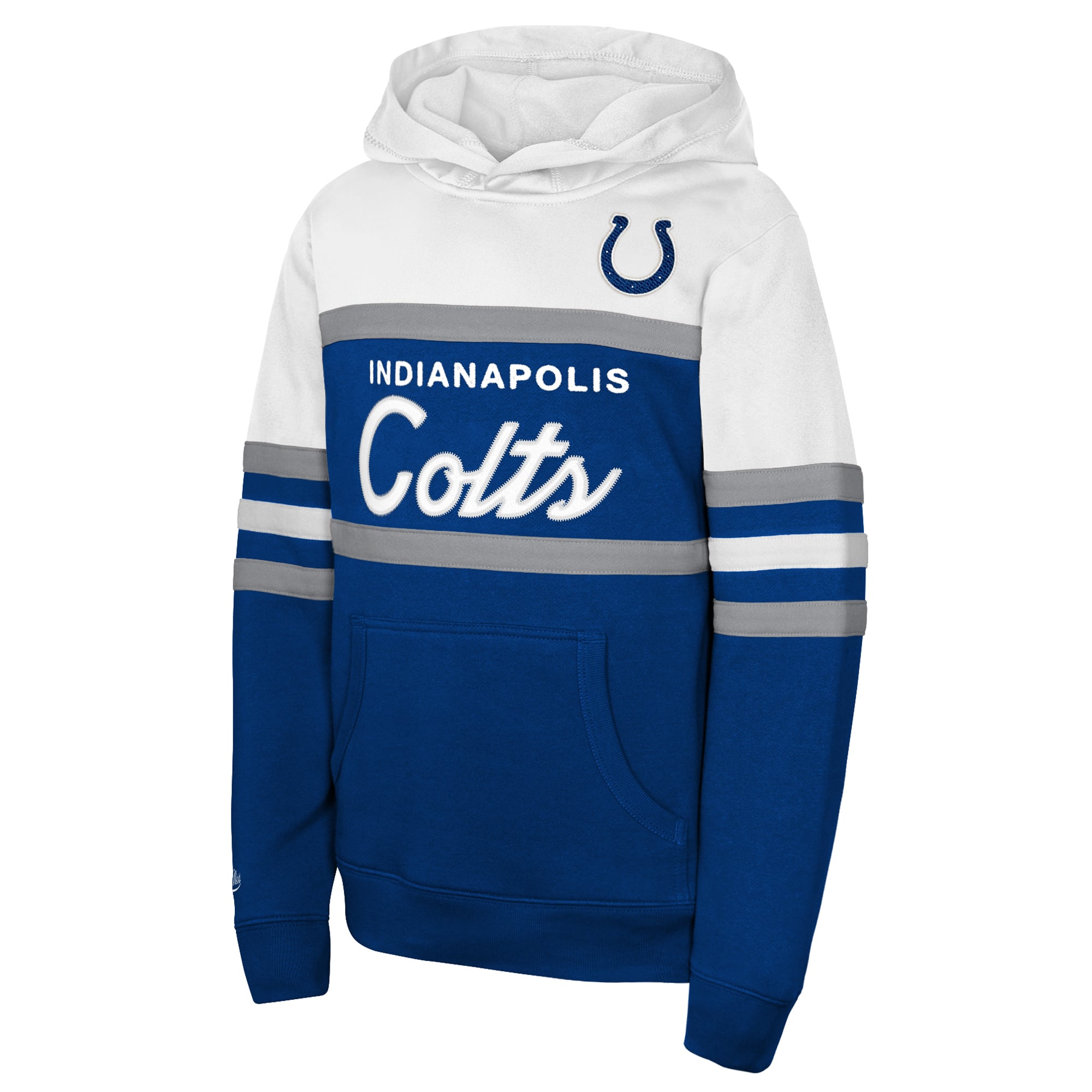 Sweat à capuche Mitchell & Ness Royal Indianapolis Colts pour enfant