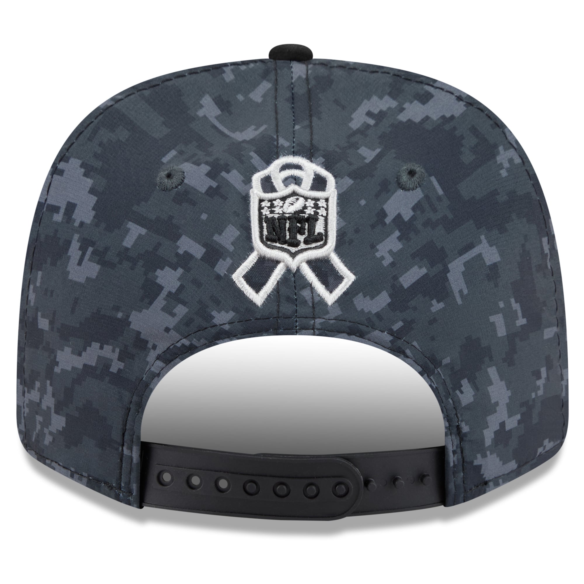 Casquette ajustable New Era noire pour jeunes Indianapolis Colts 2026 Salute To Service 9SEVENTY