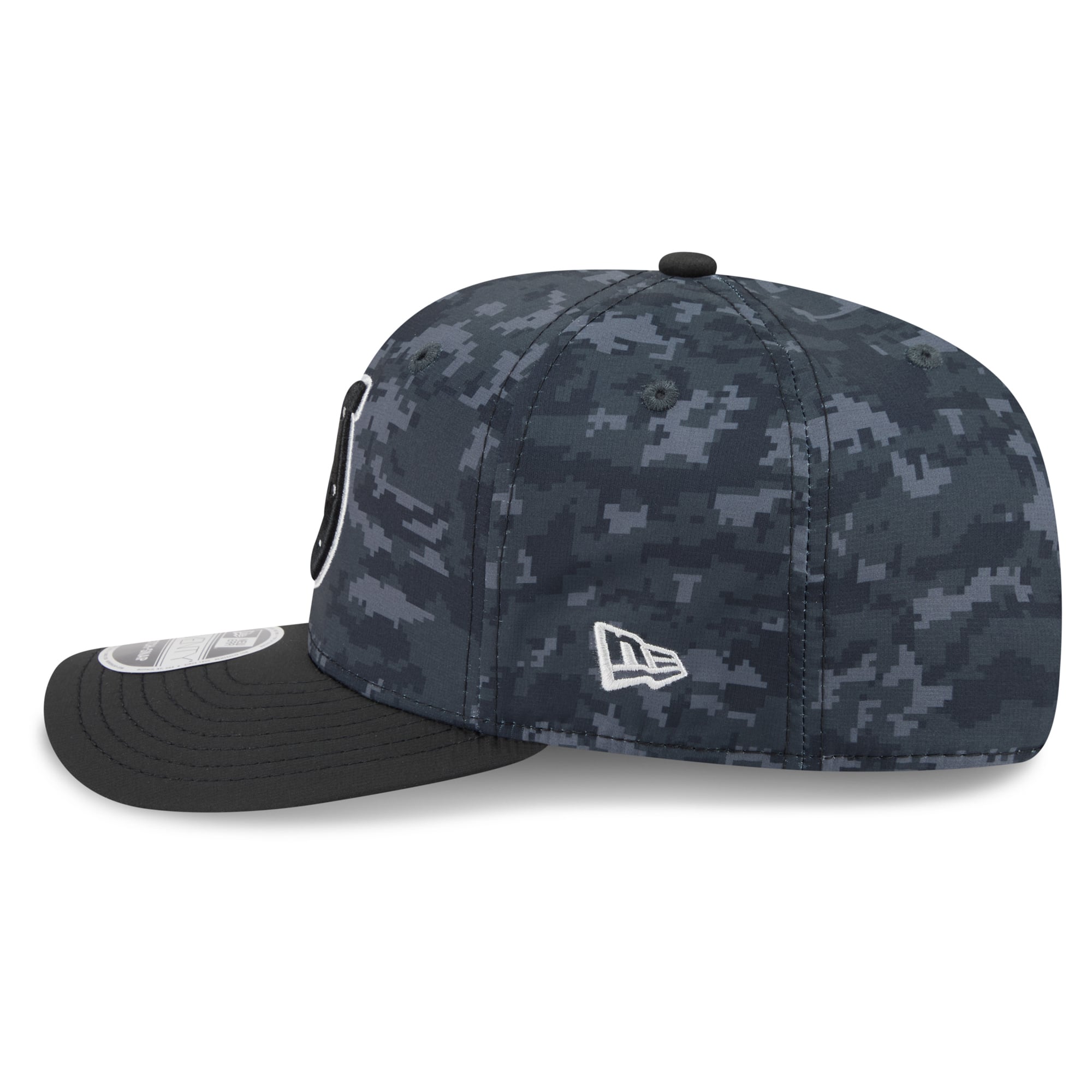 Casquette ajustable New Era noire pour jeunes Indianapolis Colts 2026 Salute To Service 9SEVENTY