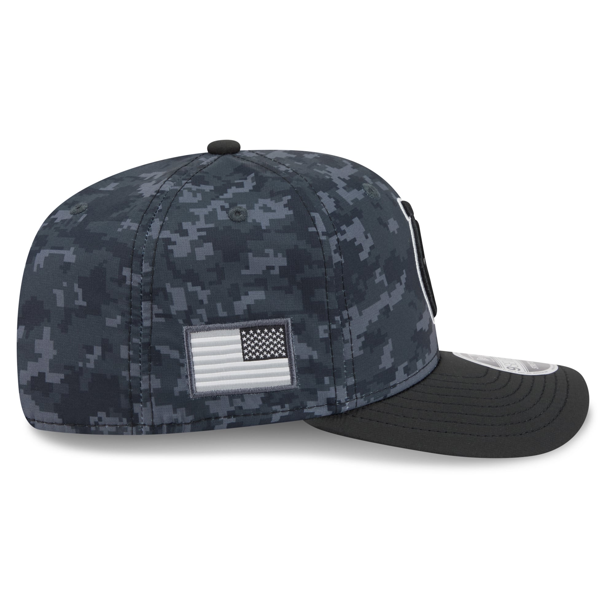 Casquette ajustable New Era noire pour jeunes Indianapolis Colts 2026 Salute To Service 9SEVENTY