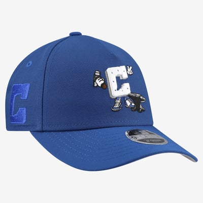 Indianapolis Colts New Era Youth Cartoon 9FORTY A-Frame Adjustable Hat - Blue
