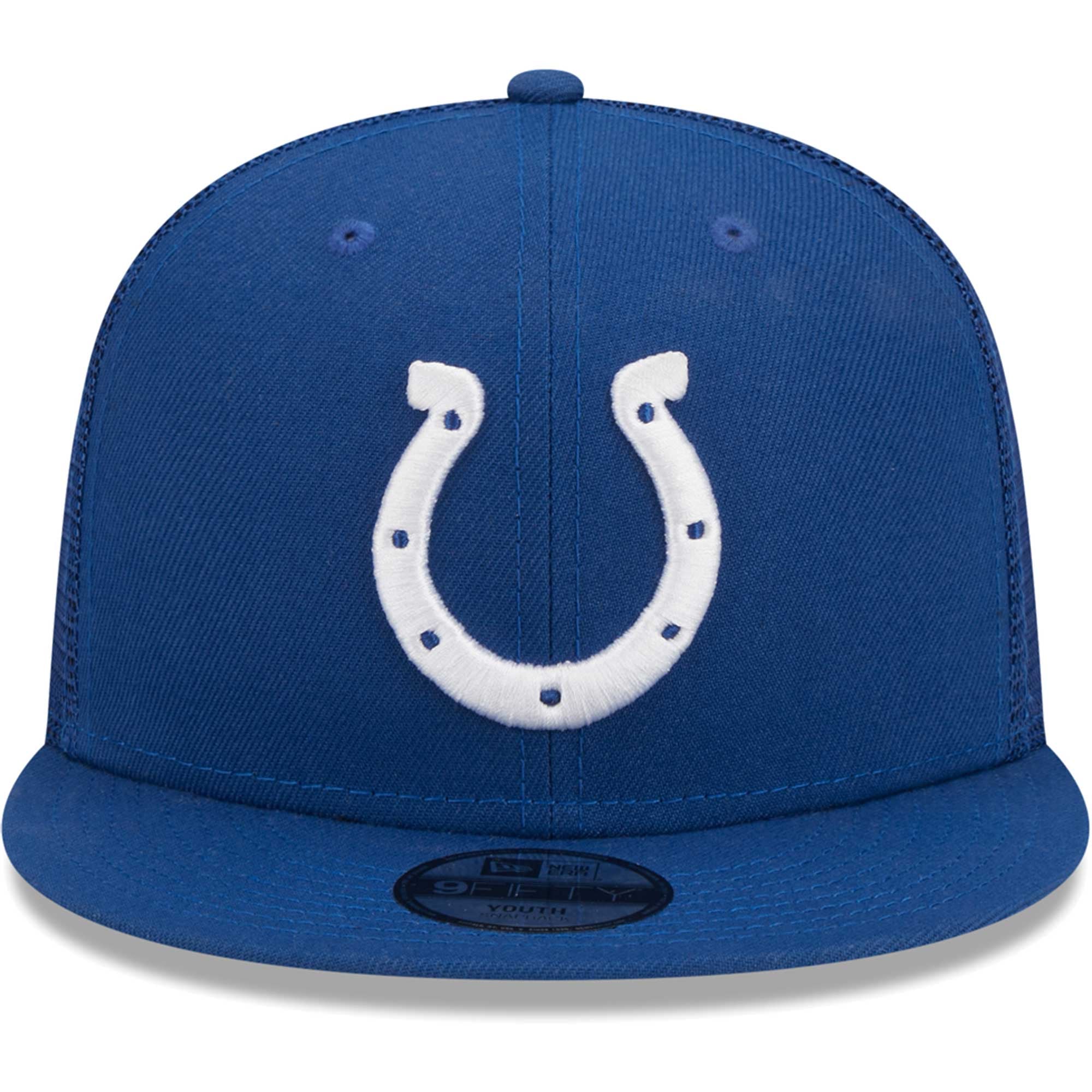 Casquette Snapback 9FIFTY Main Trucker des Royal Indianapolis Colts New Era pour jeune