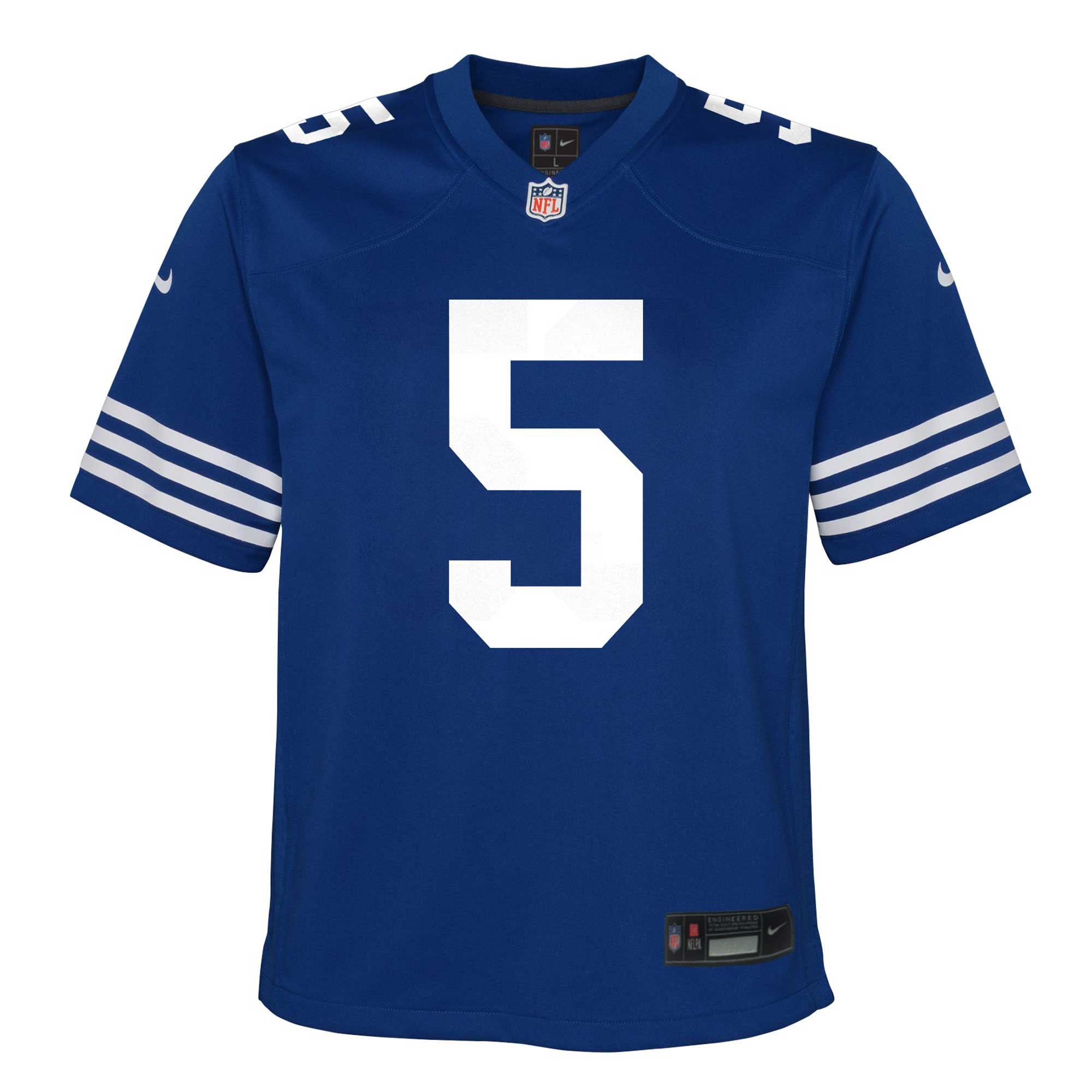 Maillot Nike Anthony Richardson Sr. Royal Indianapolis Colts pour jeune