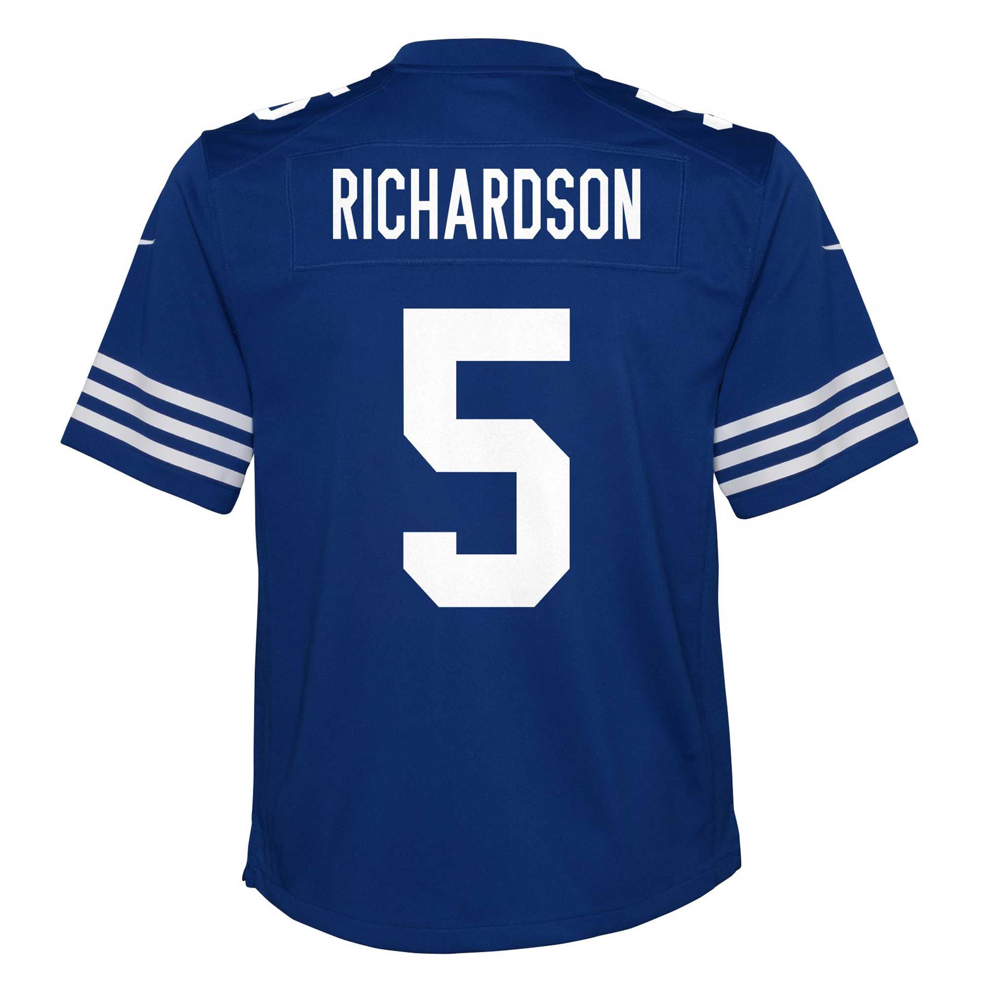 Maillot Nike Anthony Richardson Sr. Royal Indianapolis Colts pour jeune