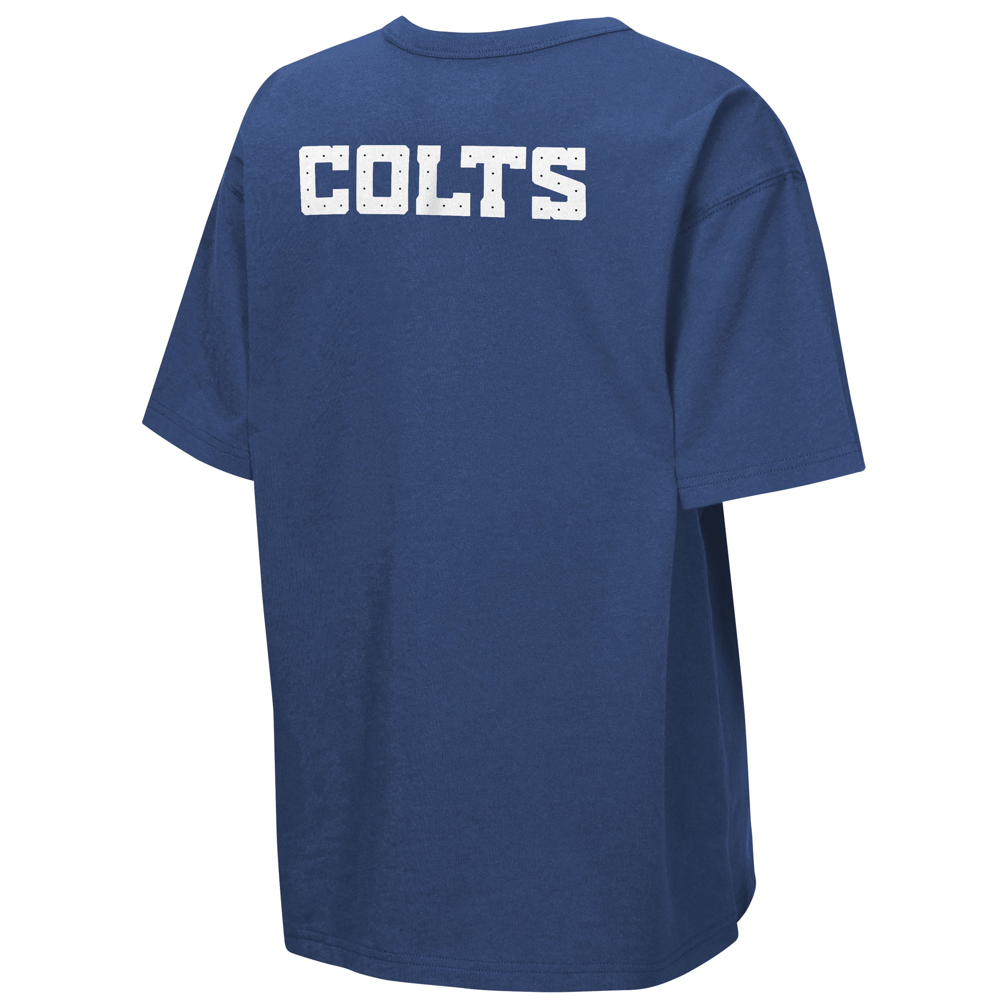 Youth Nike Blue Indianapolis Colts 2026 Rivalries Collection Helmet Max90 T-Shirt