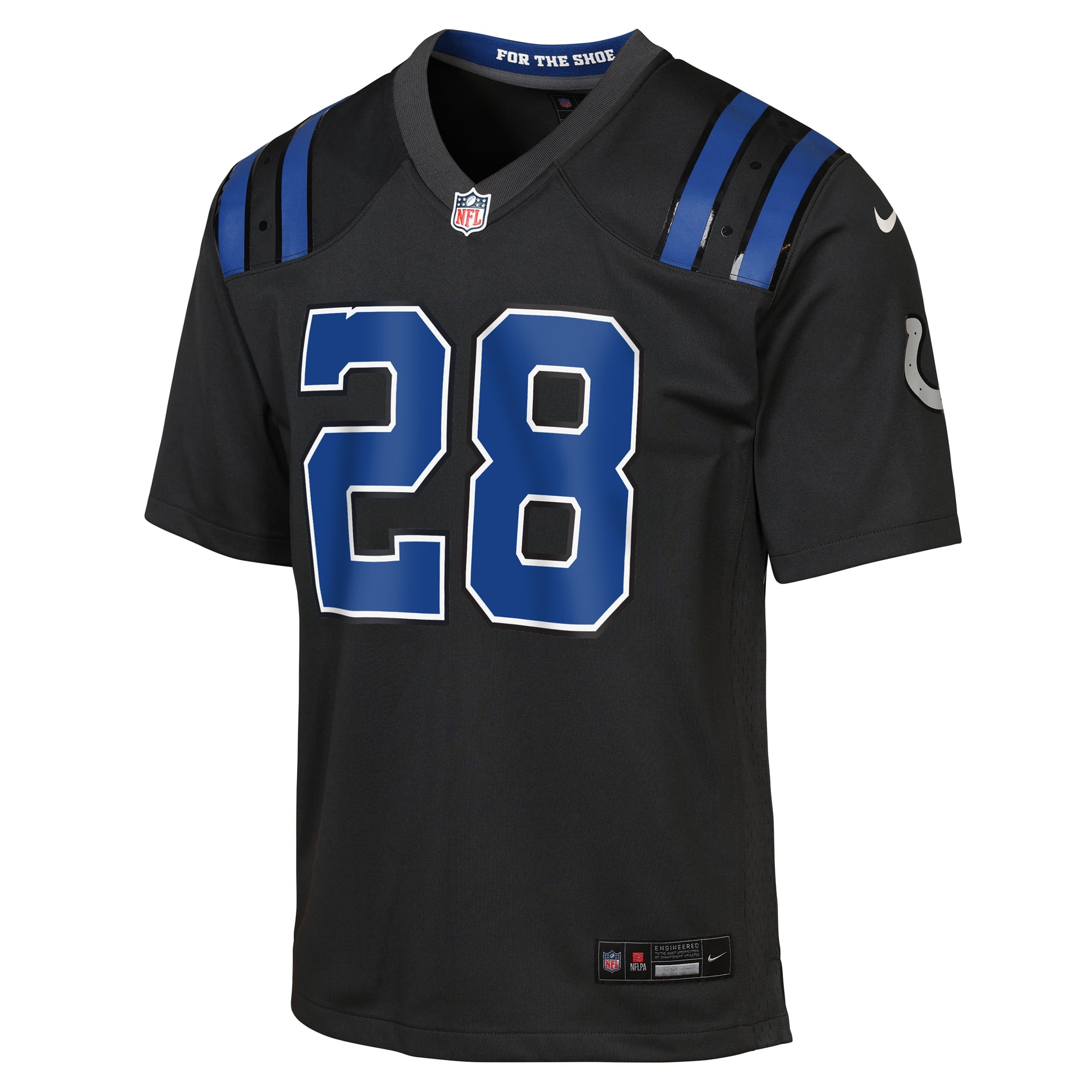 Youth Nike Jonathan Taylor Anthracite Indianapolis Colts 2026 Rivalries Collection Game Jersey