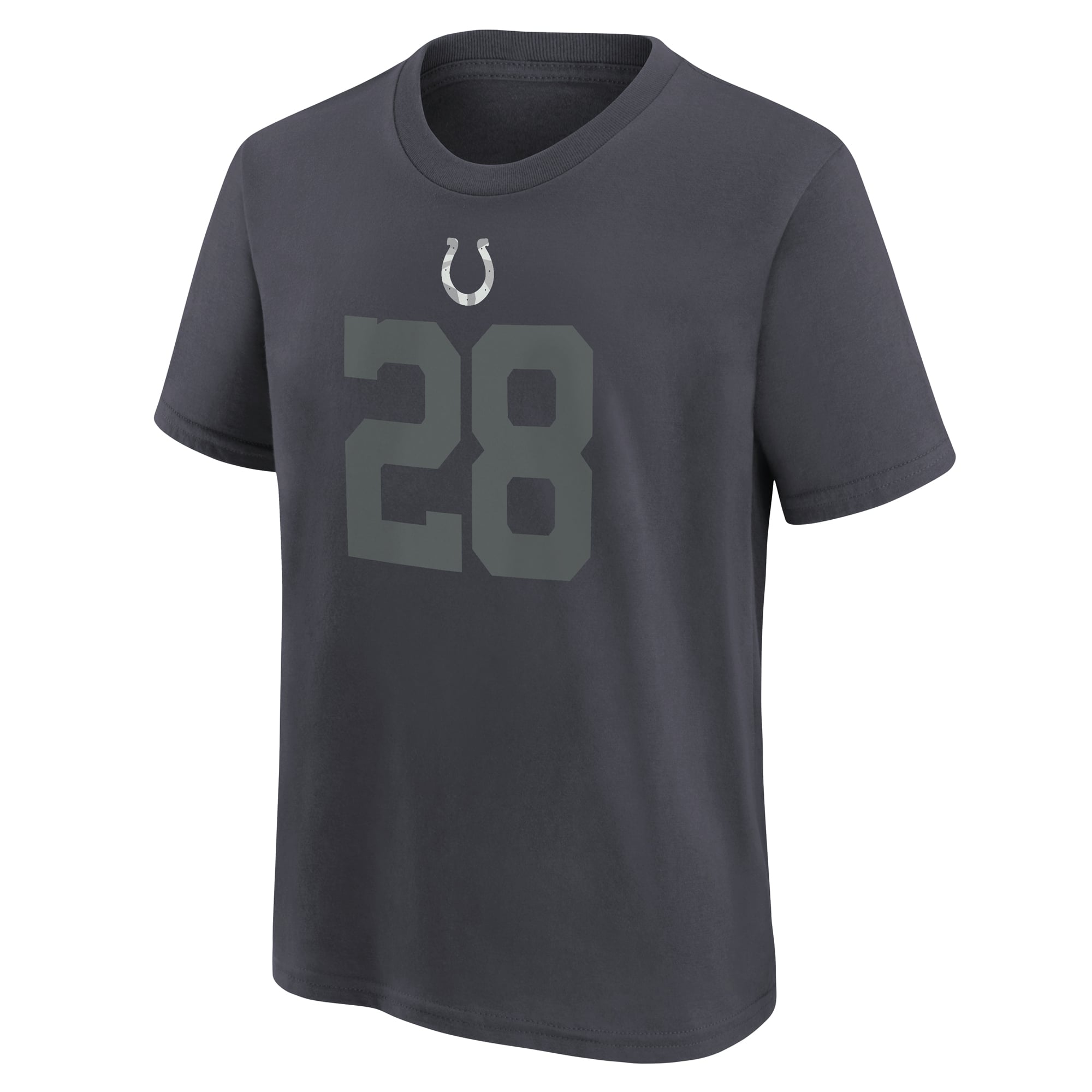 T-shirt Nike Jonathan Taylor anthracite Indianapolis Colts pour enfant