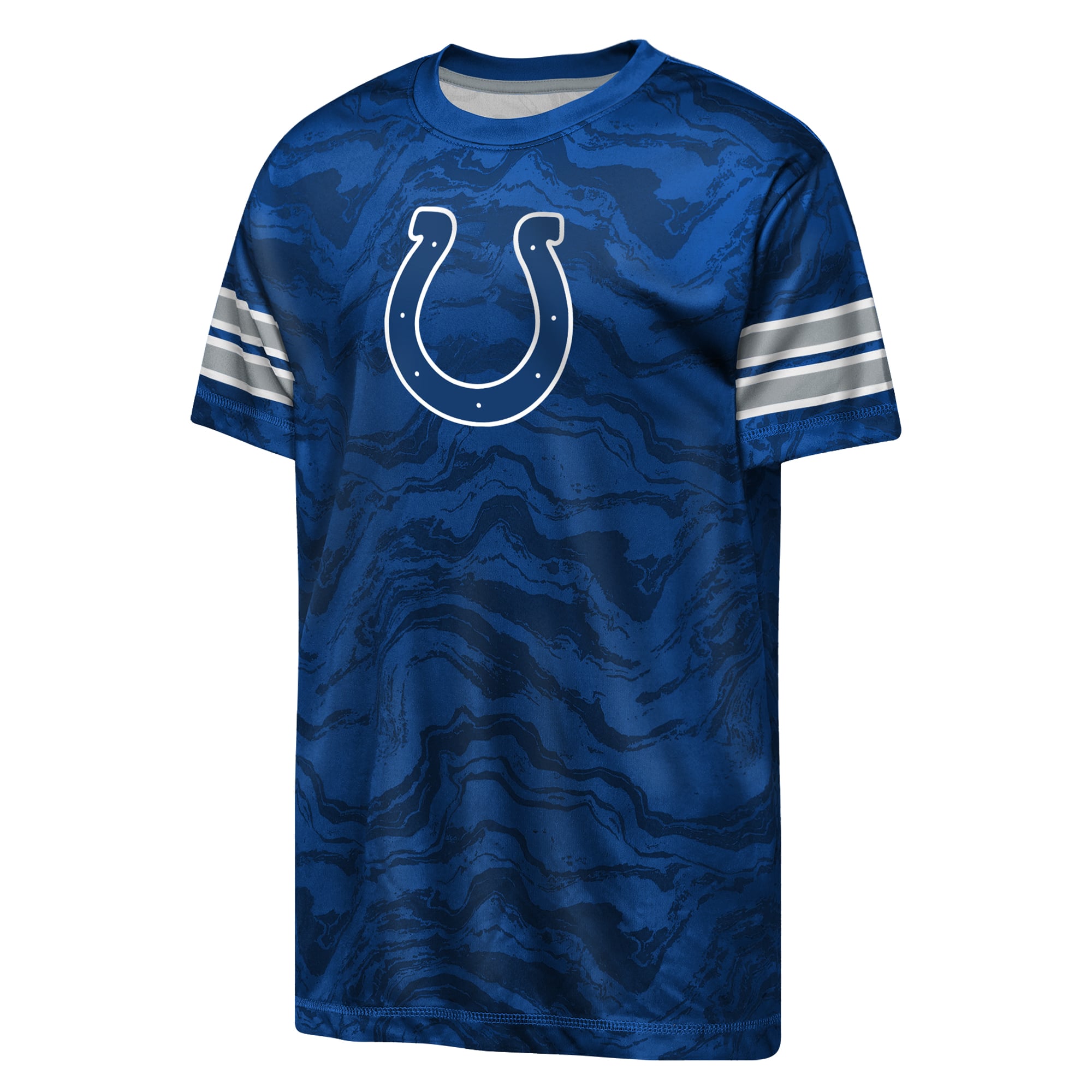 T-shirt de performance Youth Outerstuff Royal Indianapolis Colts Slant Route