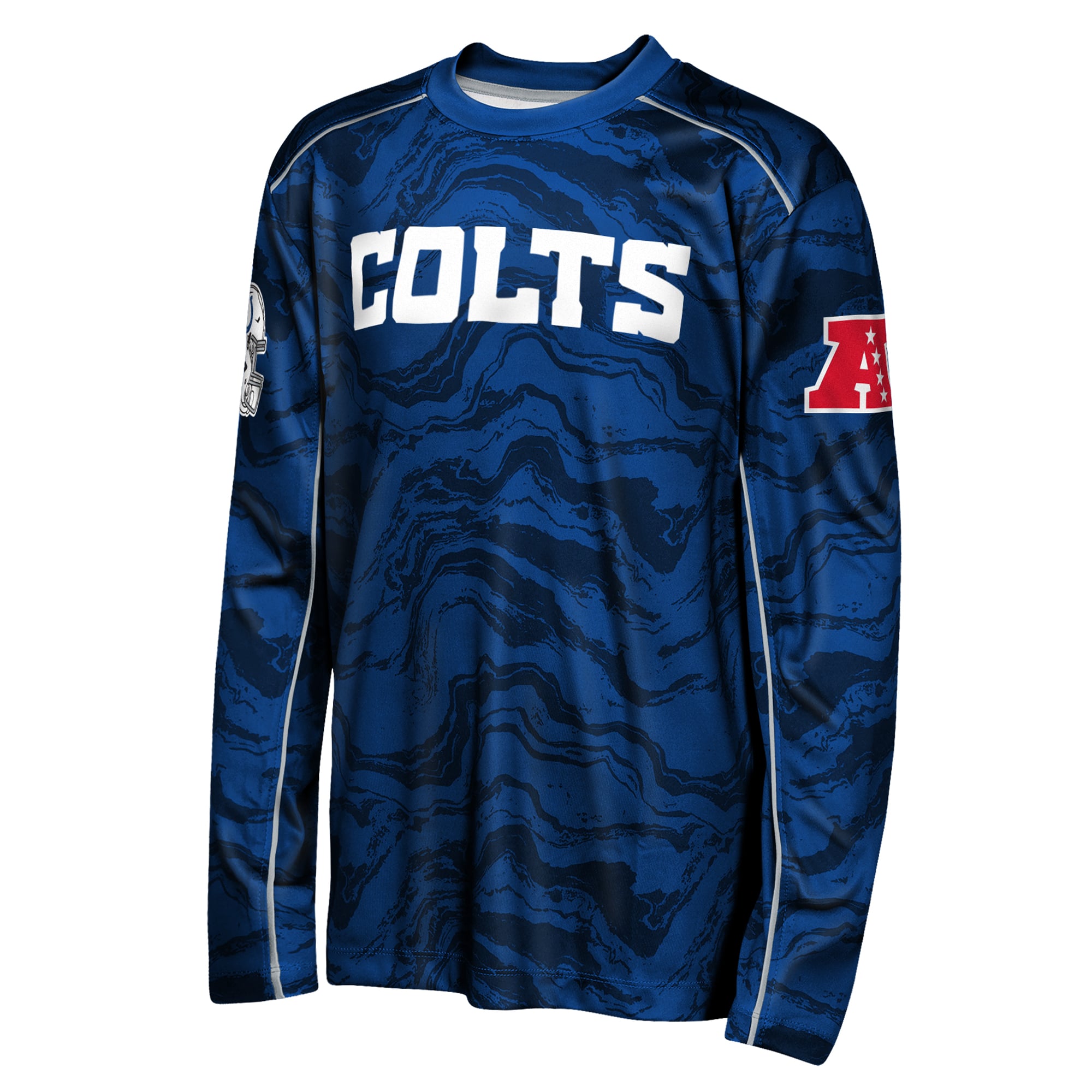 T-shirt à manches longues Youth Outerstuff Royal Indianapolis Colts Tailgate Performance
