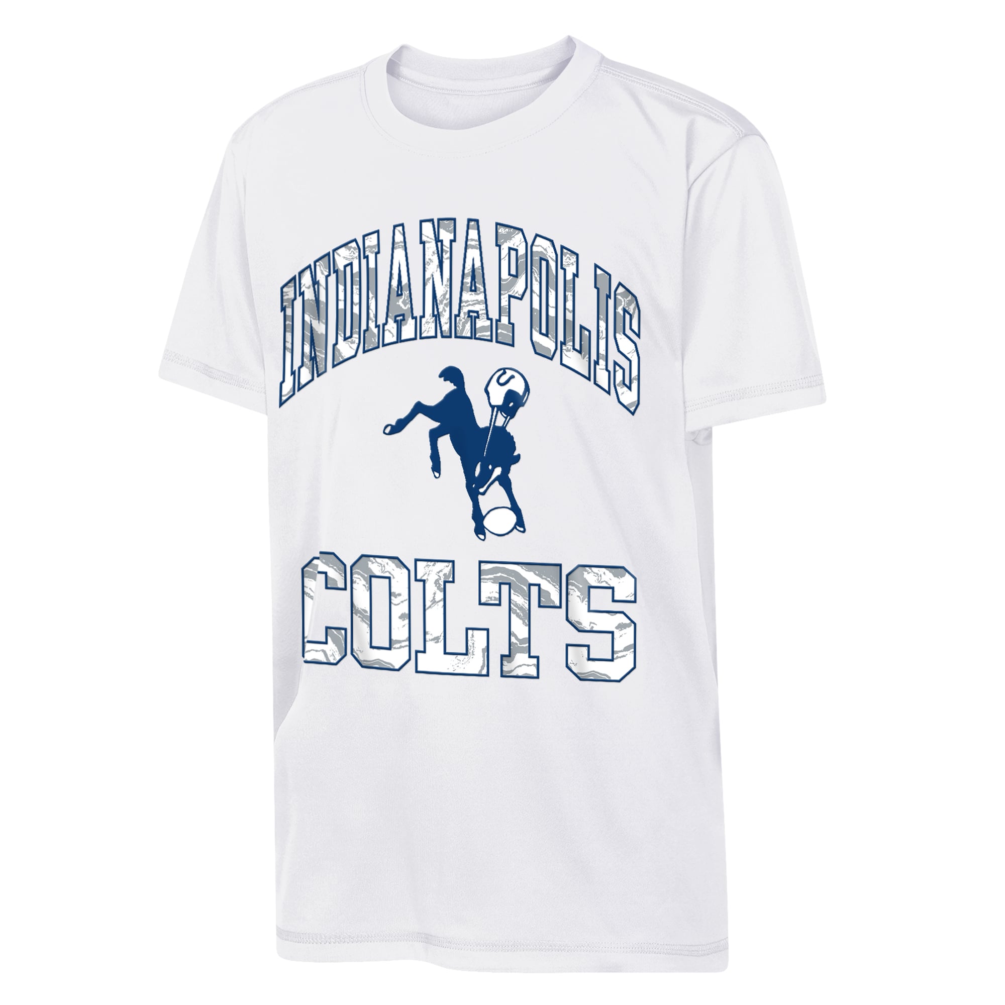 T-shirt blanc Youth Outerstuff Indianapolis Colts Retro Collection Swat