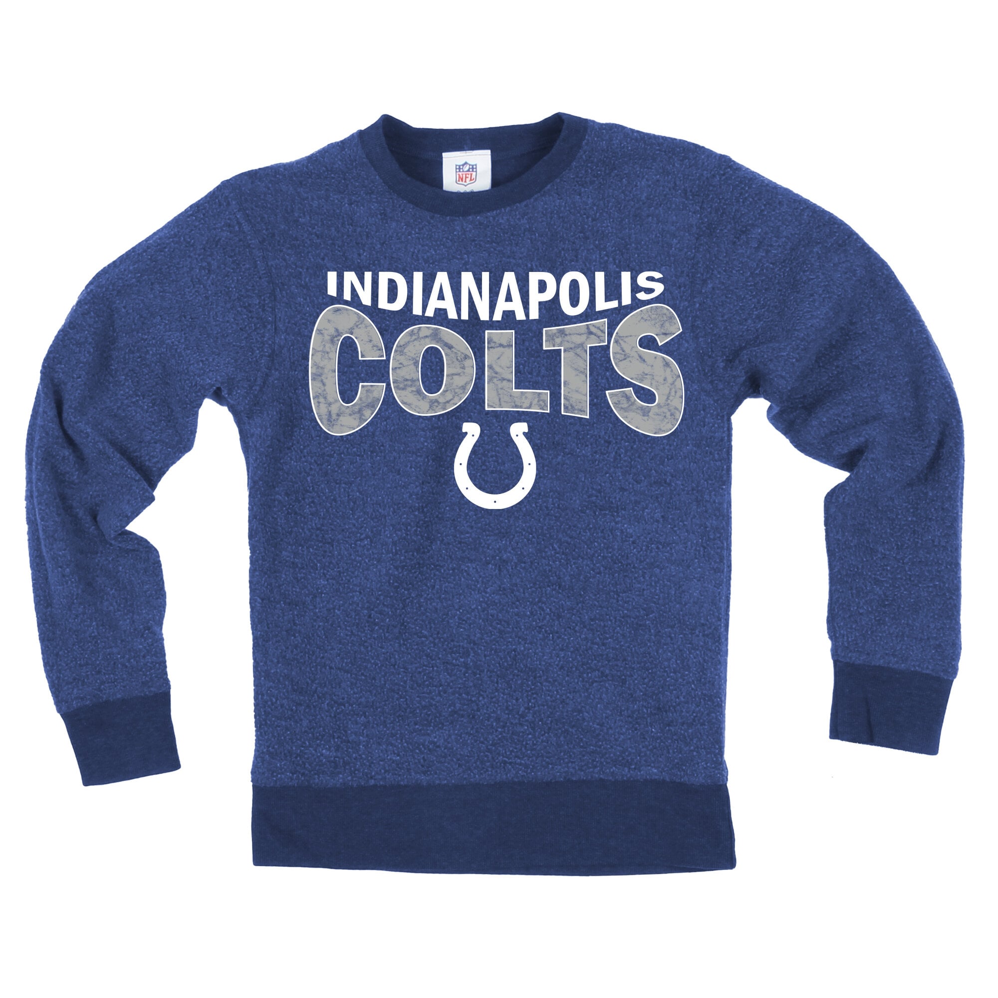 Sweat-shirt réversible en polaire pour jeunes Wes & Willy Royal Indianapolis Colts