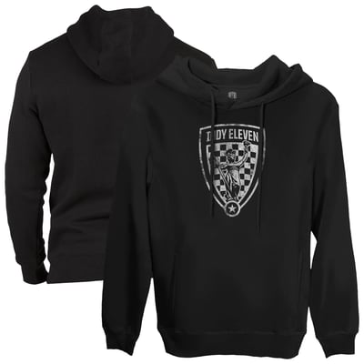 Indy Eleven 1863FC Mono Badge Fleece Pullover Hoodie Sweatshirt - Black