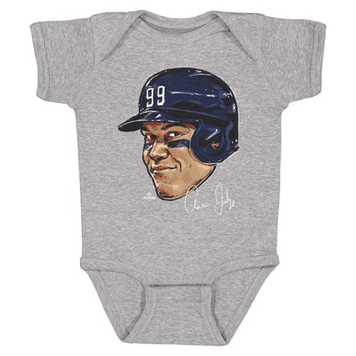 Aaron Judge 500 Level Infant Smile Bodysuit - Heather Gray