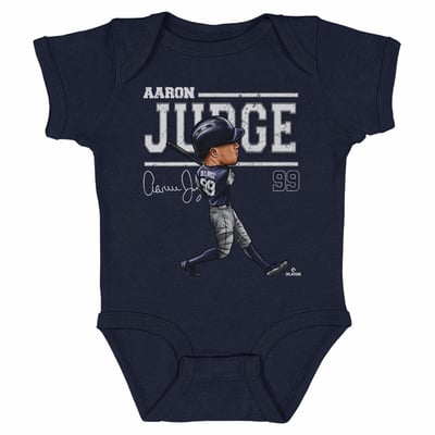 Aaron Judge 500 Level Infant Cartoon Bodysuit - Navy