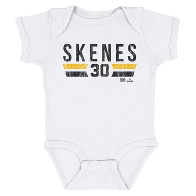 Paul Skenes 500 Level Infant Font Bodysuit - White
