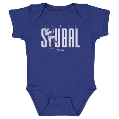 Tarik Skubal 500 Level Infant Silhouette Bodysuit - Royal
