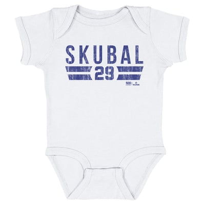 Tarik Skubal 500 Level Infant Font Bodysuit - White