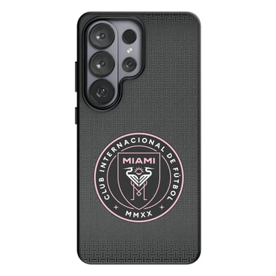  Inter Miami CF Keyscaper Linen Magnetic Bump Case - Black