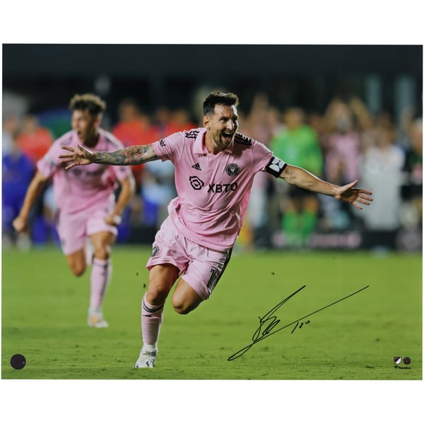 Lionel Messi Inter Miami CF Autographed Fanatics Authentic 16